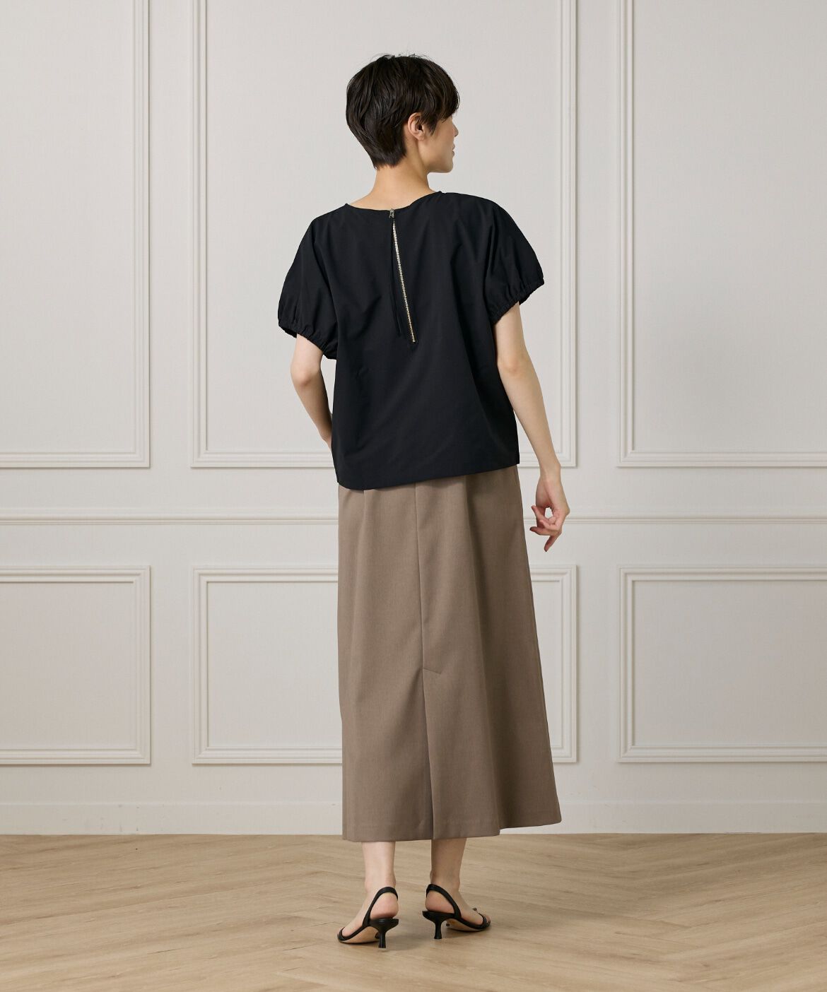 DAY by DAY it&rsquo;s international「キャザースリーブブラウス《撥水加工》」|Tシャツ・カットソー|