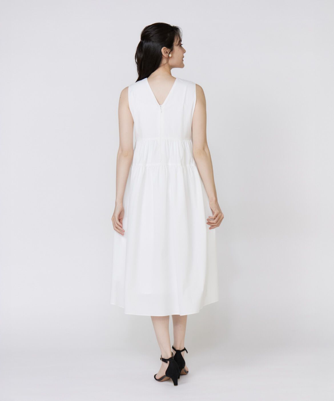 Maglie le cassetto「タックフレンチティアードワンピース」|ワンピース|