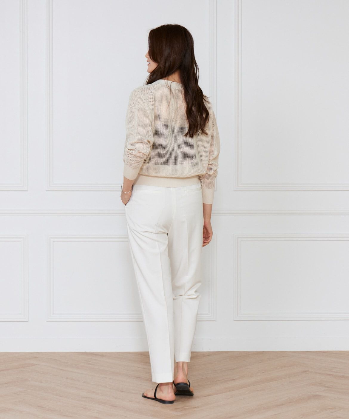 DAY by DAY it&rsquo;s international「タックテーパードパンツ《TRストレッチ》」|スラックス|