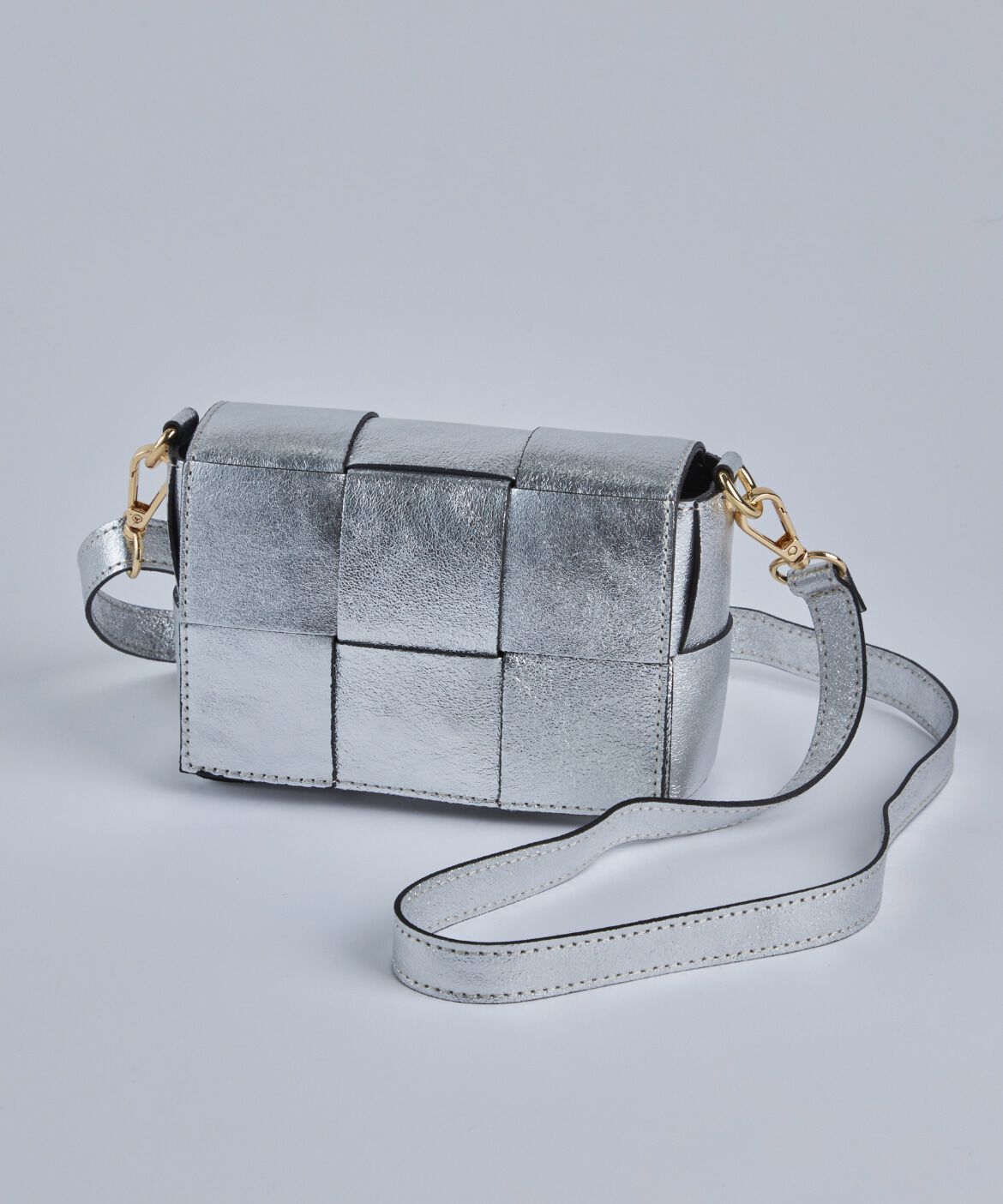 FAVORITE SUKINAMONO「スクエアメッシュメタリックショルダーバッグ《MARLON》」|ショルダー・メッセンジャー|