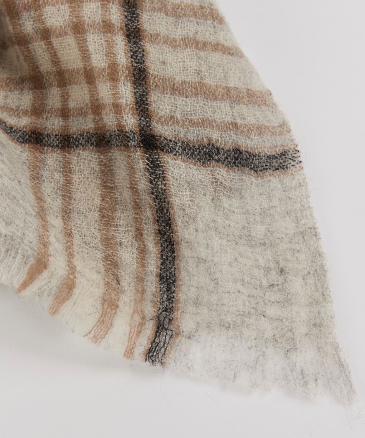 DAY by DAY it&rsquo;s international「エアリーウールチェック大判ストール」|ストール|