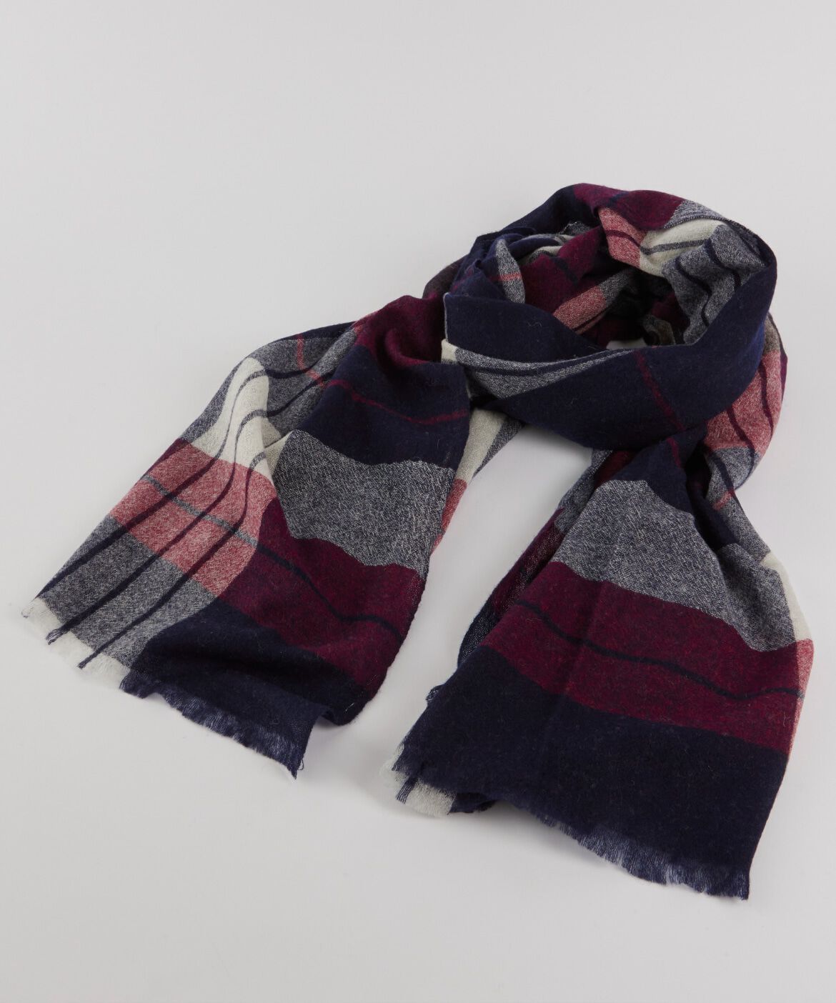 DAY by DAY it&rsquo;s international「エアリーウールチェック大判ストール」|ストール|