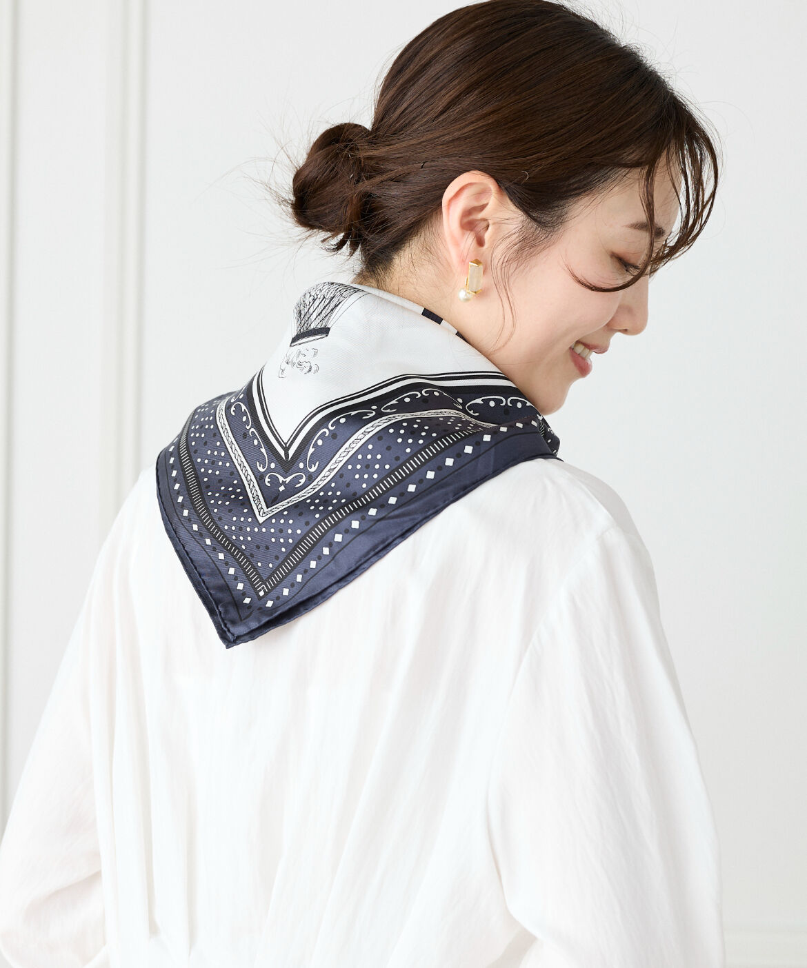 FAVORITE SUKINAMONO「シルクスカーフバルーンバンダナ《manipuri》」|ストール|