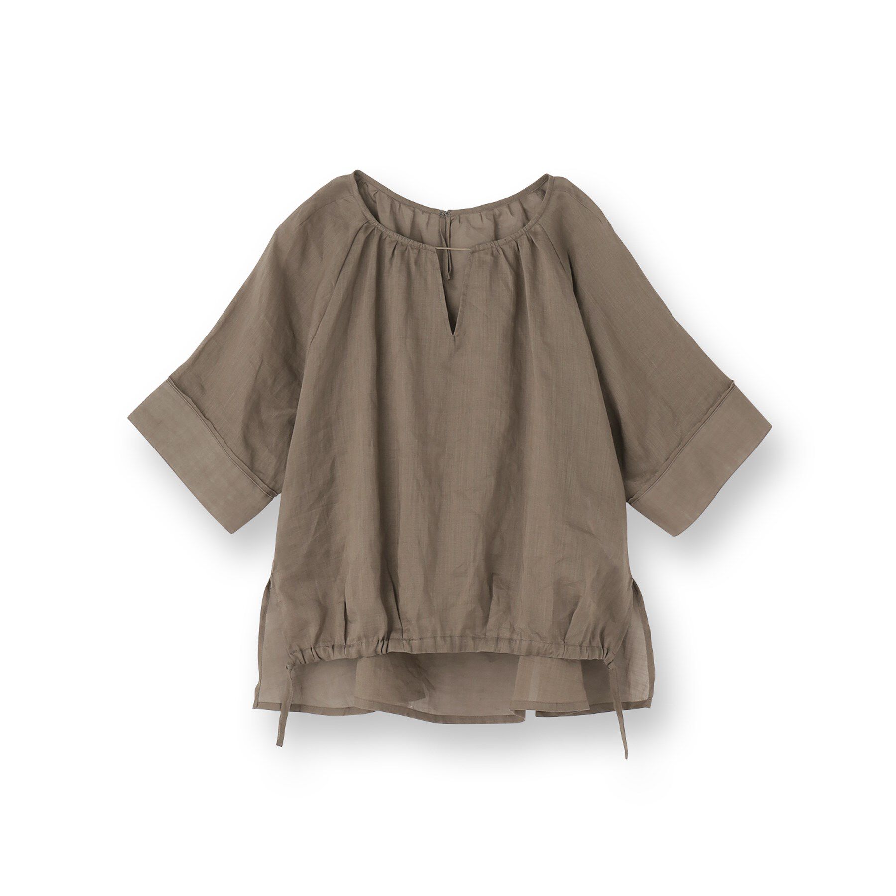 UNTITLED「【SEADRAKE】ペーパーリネンデザインブラウス」|シャツ・ブラウス|