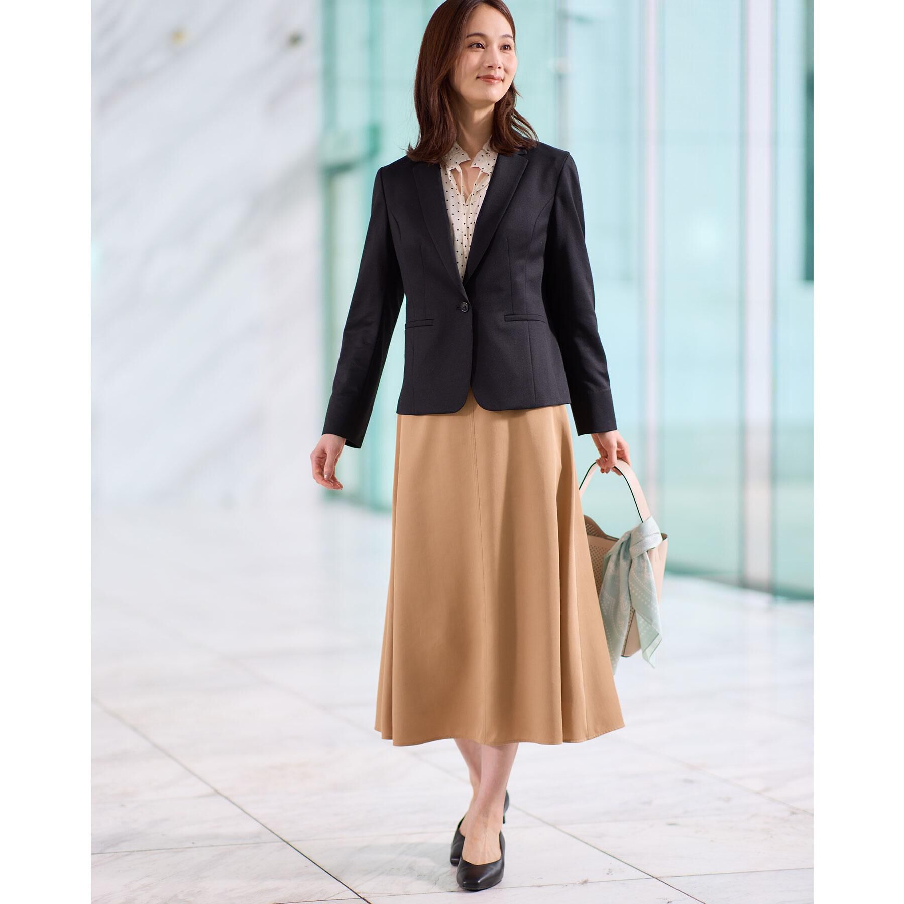 Reflect「フリュイドフレアスカート」|スカート|