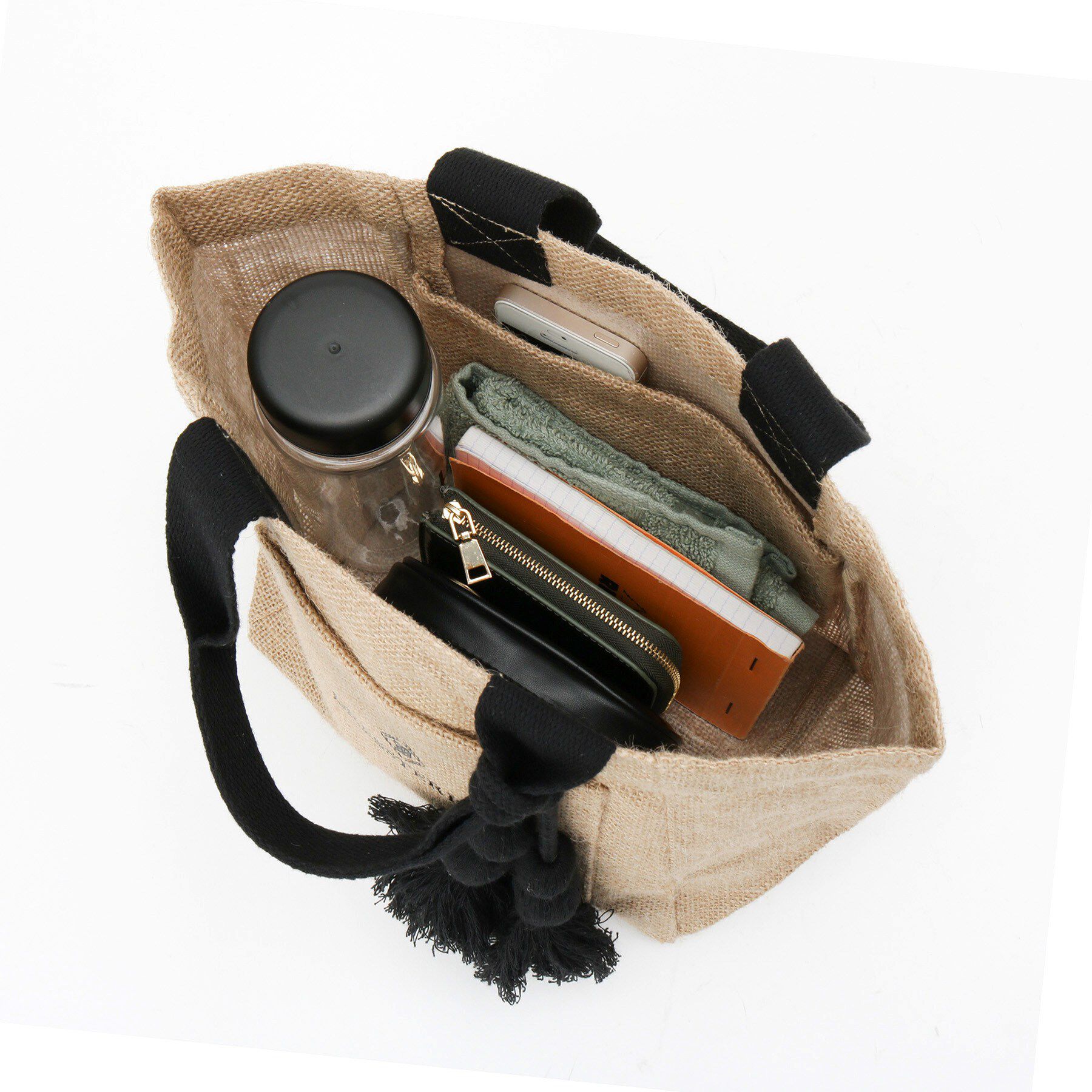 DRESSTERIOR「ジュートキャンバス トートバッグ」|トートバッグ|