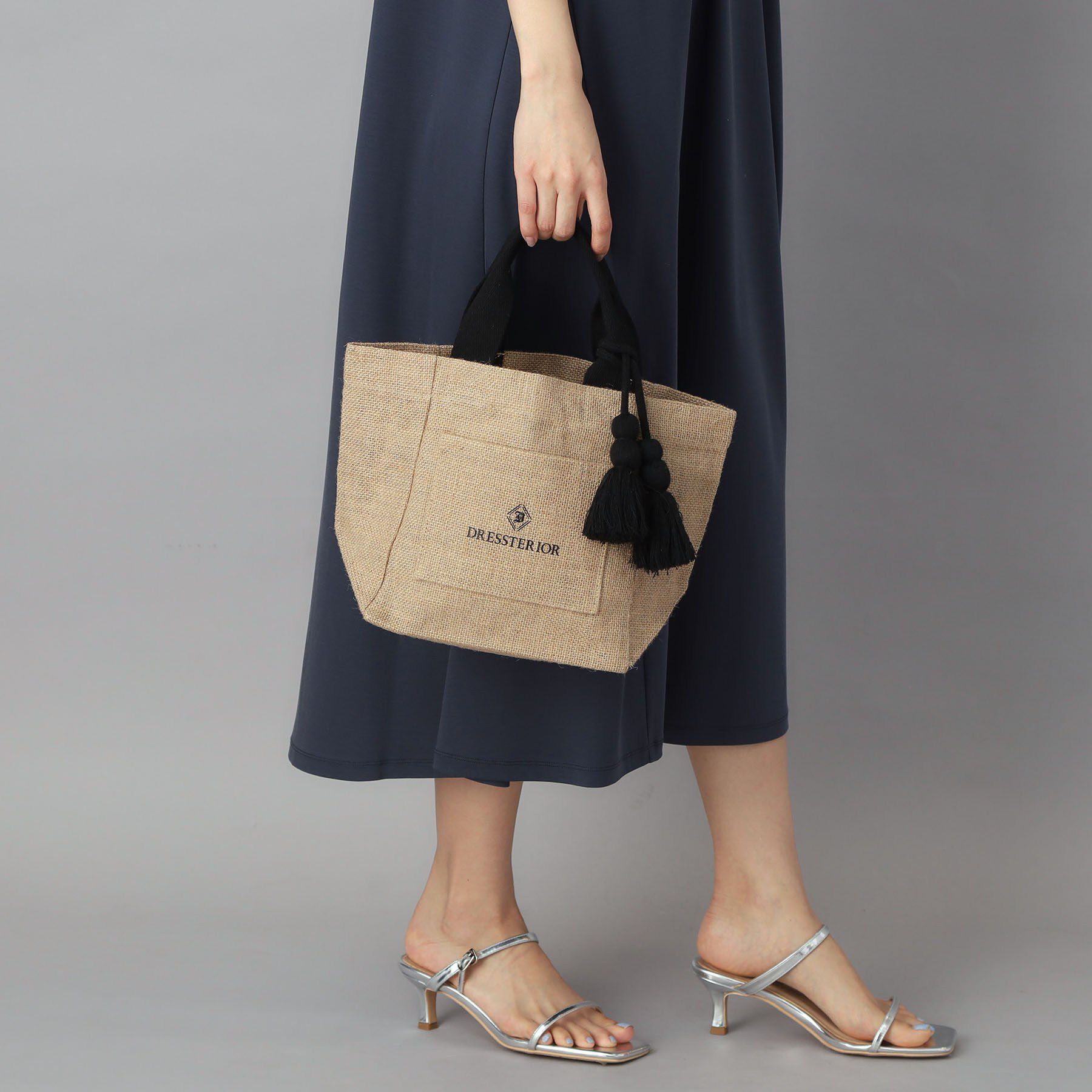 DRESSTERIOR「ジュートキャンバス トートバッグ」|トートバッグ|