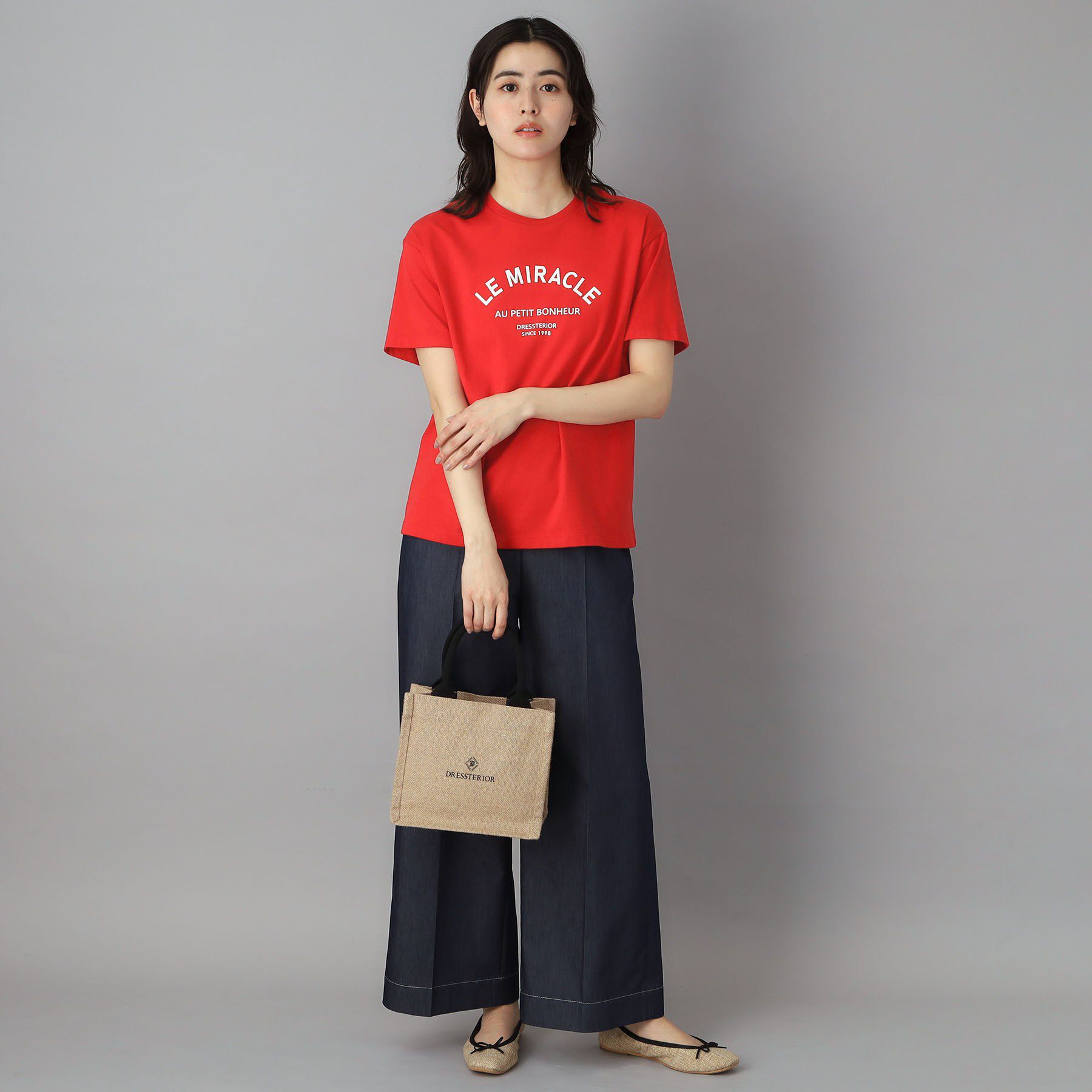 DRESSTERIOR「ジュートキャンバス ミニバッグ」|トートバッグ|