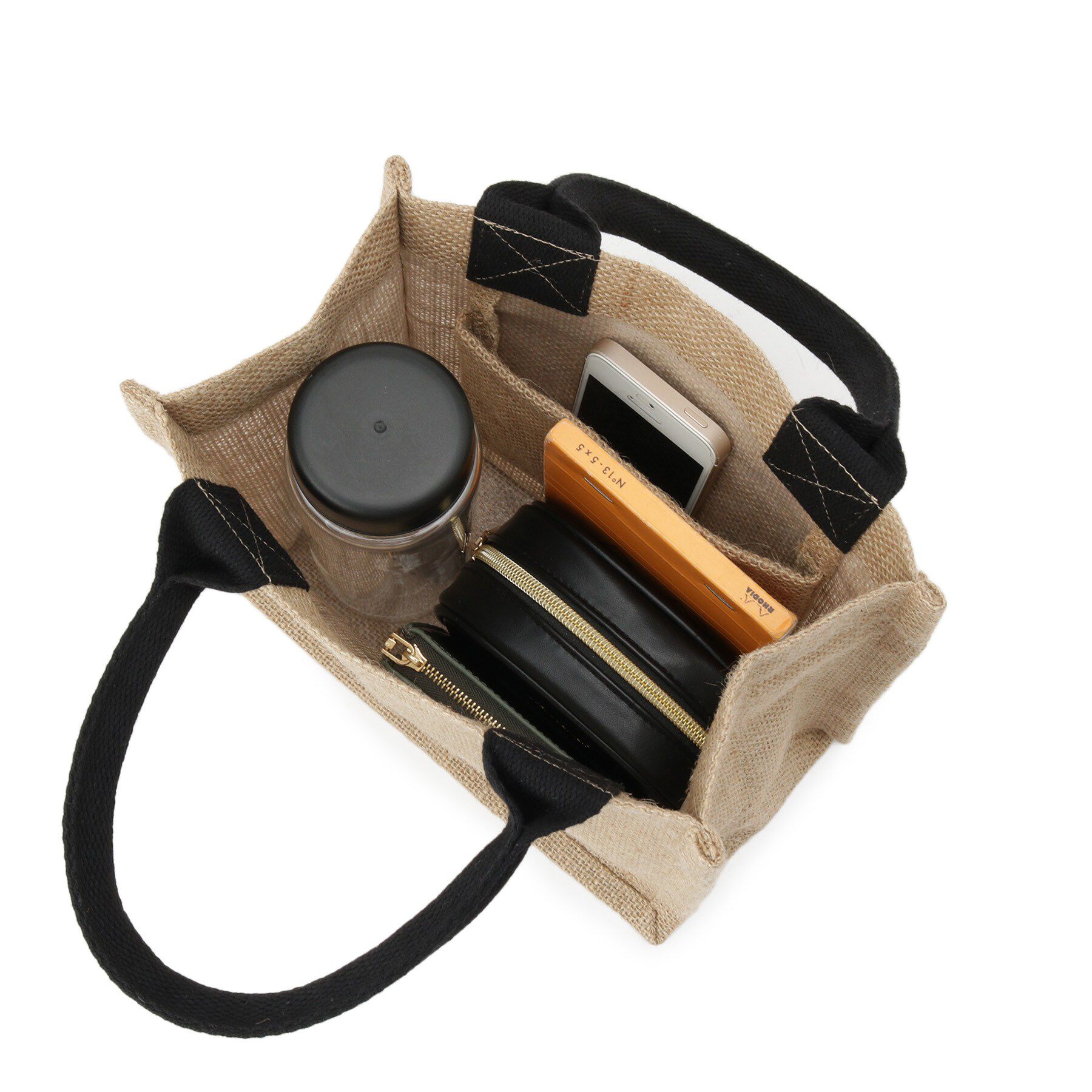 DRESSTERIOR「ジュートキャンバス ミニバッグ」|トートバッグ|