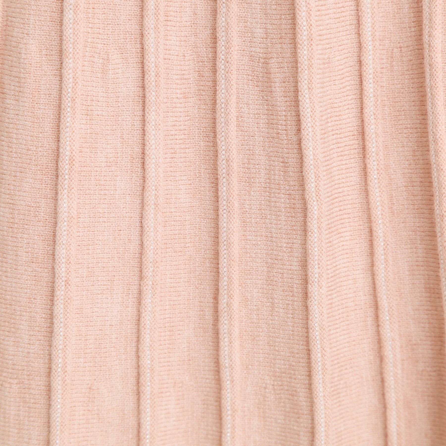 grove「【SETUP可能】冬から春まで軽やかに　ラメラインニットプリーツスカート」|スカート|