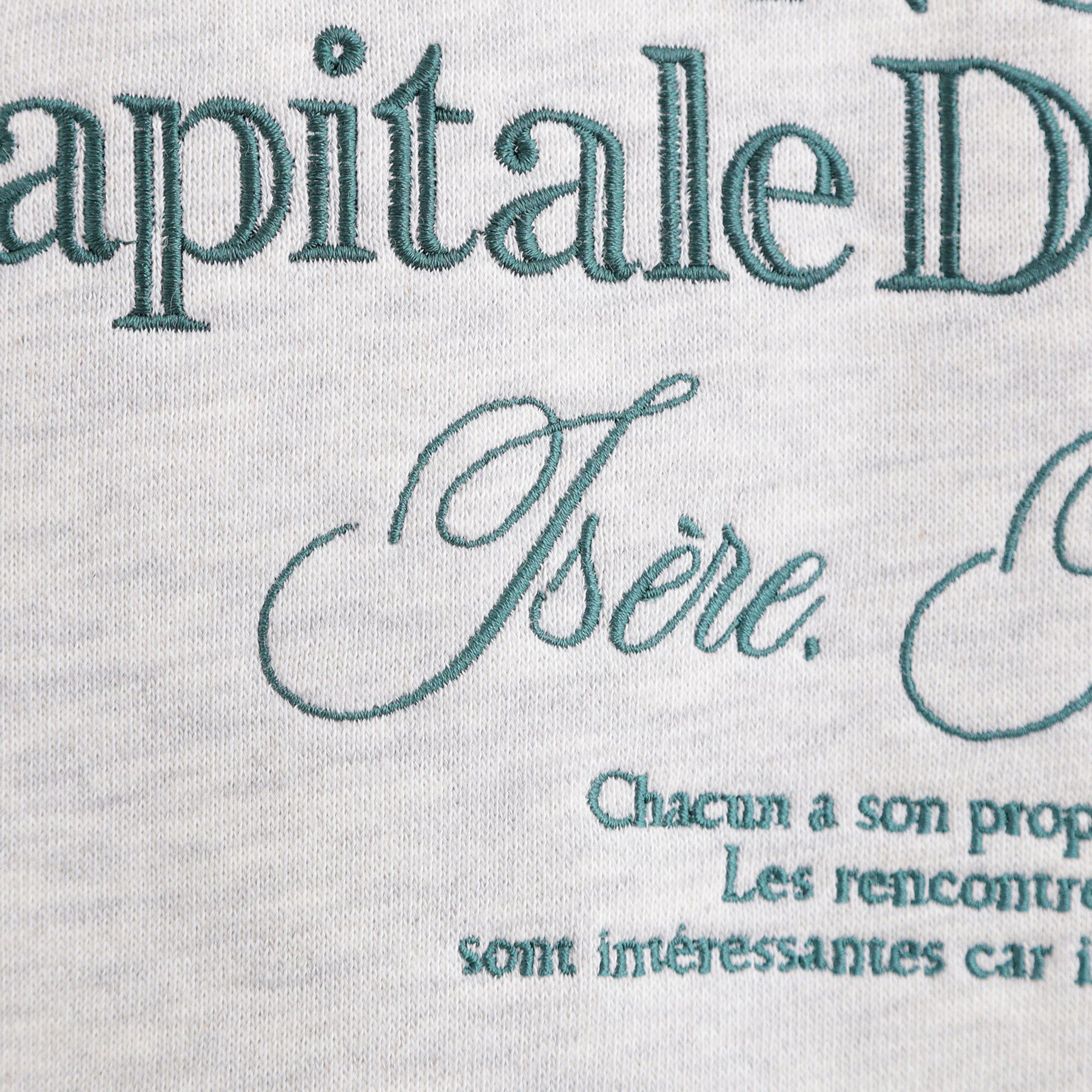 grove「プレッピーロゴ裏起毛スウェット」|パーカー|