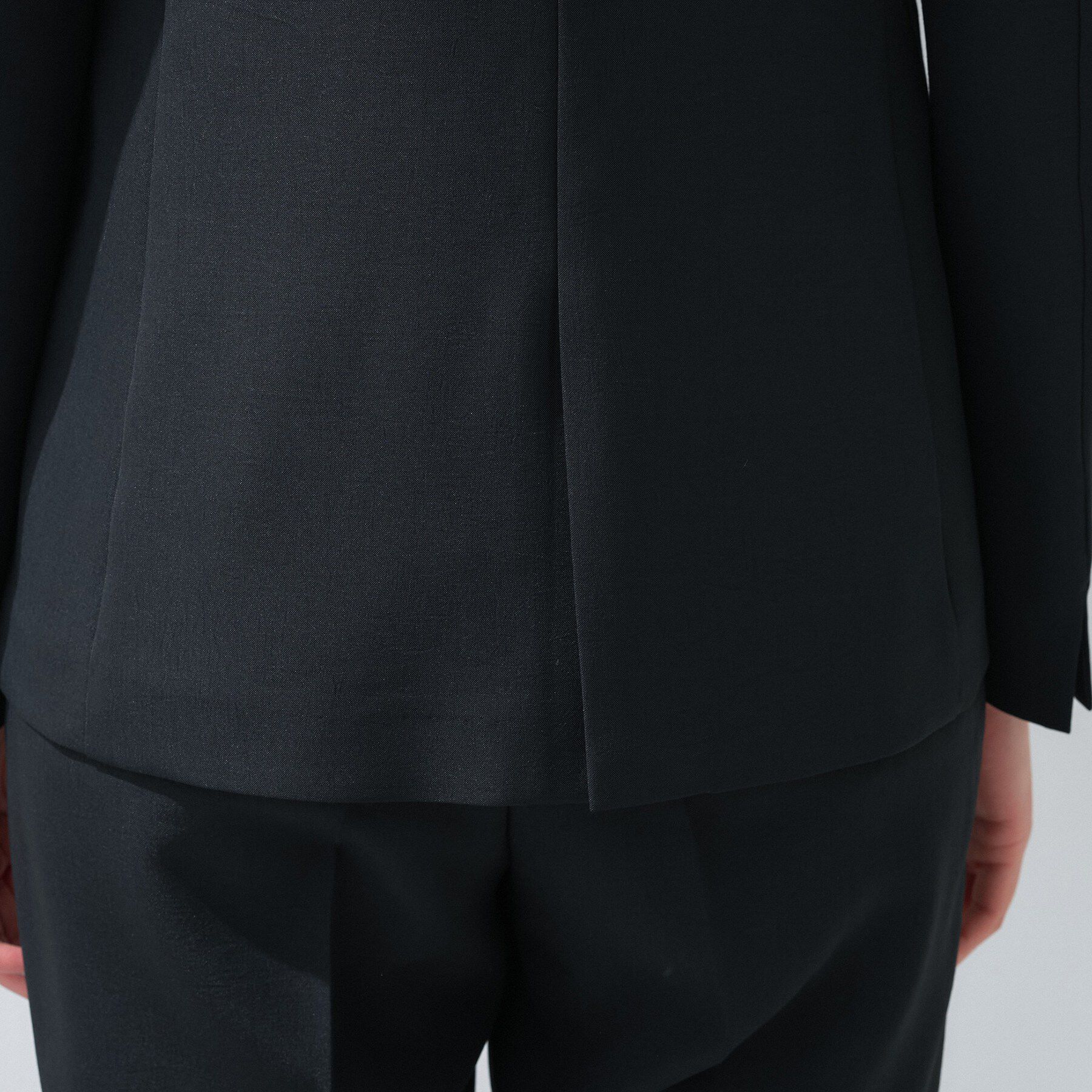 INDIVI「【定番スーツ／UVケア／洗える】ウール調テーラードジャケット」|スーツ|