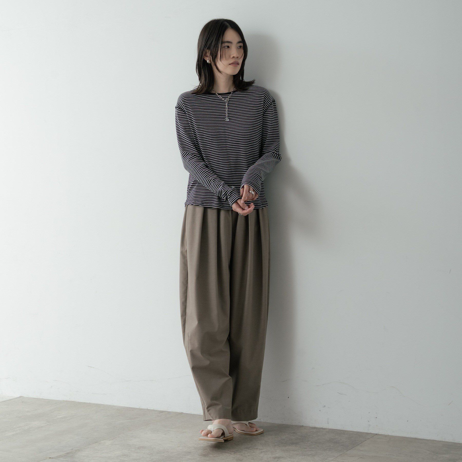 GALLEST「ボーダーカットソー」|Tシャツ・カットソー|