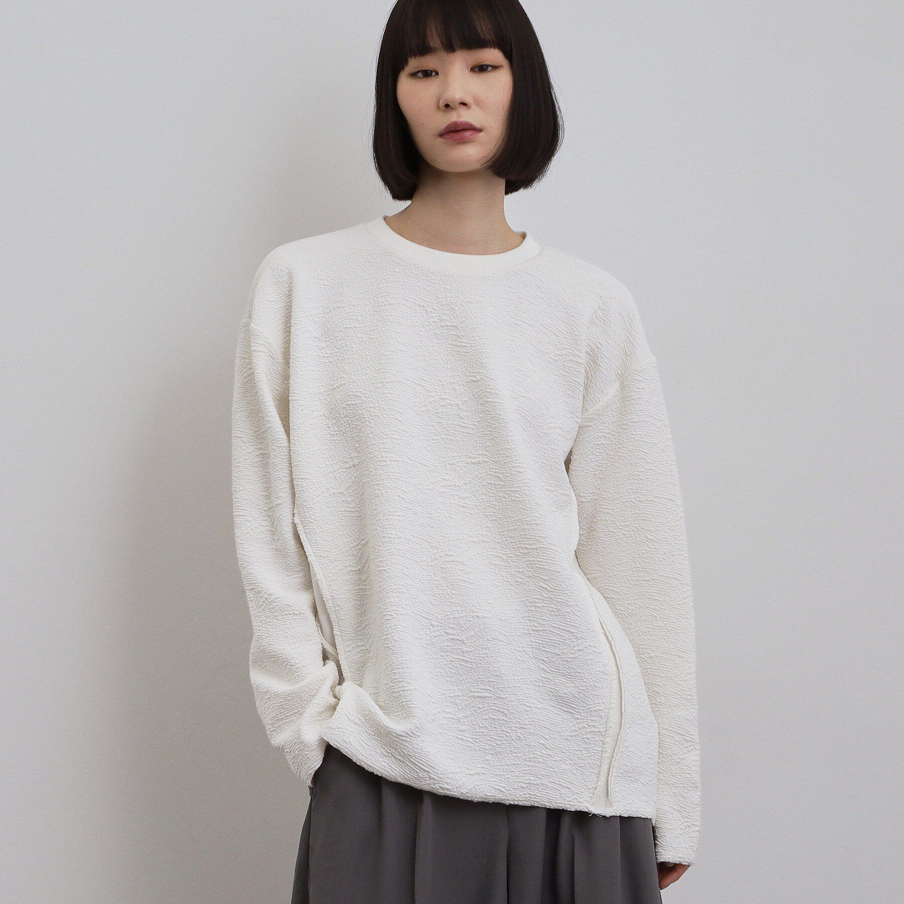 tk.TAKEO KIKUCHI「アルチザンカットフクレジャカードカットソー」|Tシャツ・カットソー|