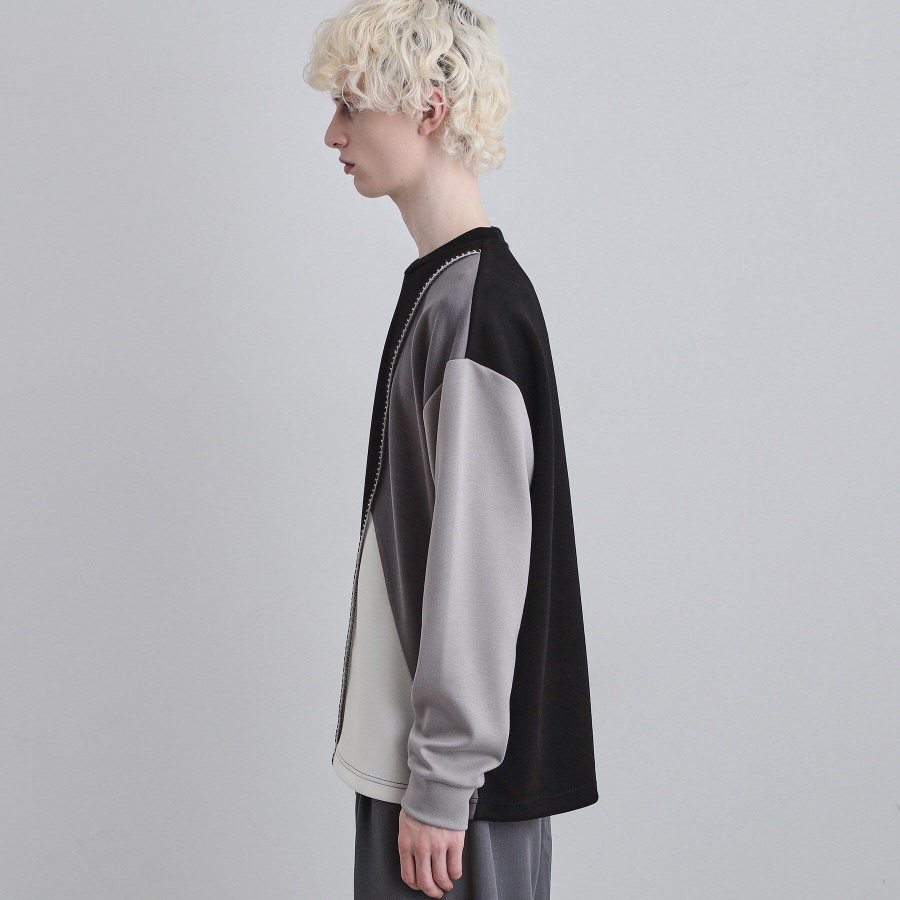 tk.TAKEO KIKUCHI「ダイヤゴナルブランケットカットソー」|Tシャツ・カットソー|