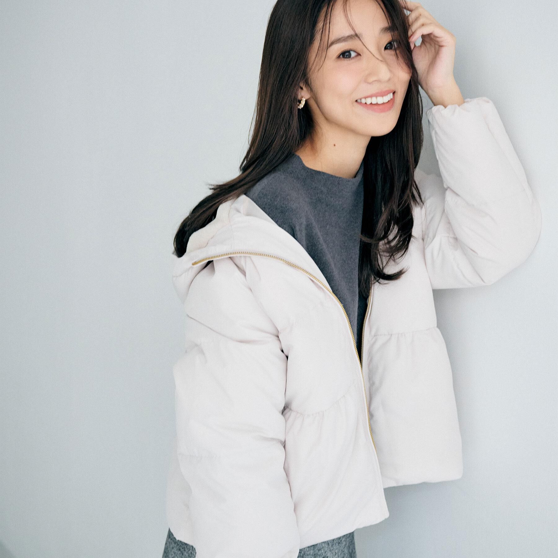 index「KAWADAダウンペプラムショートコート【撥水/洗濯機OK/静電気防止裏地】」|ダウン|