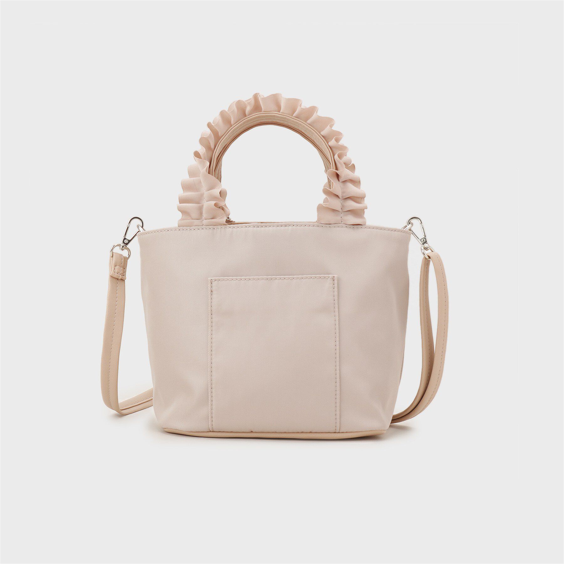 index「持ち手フリルビジューミドルトートバッグ【2WAY】」|トートバッグ|