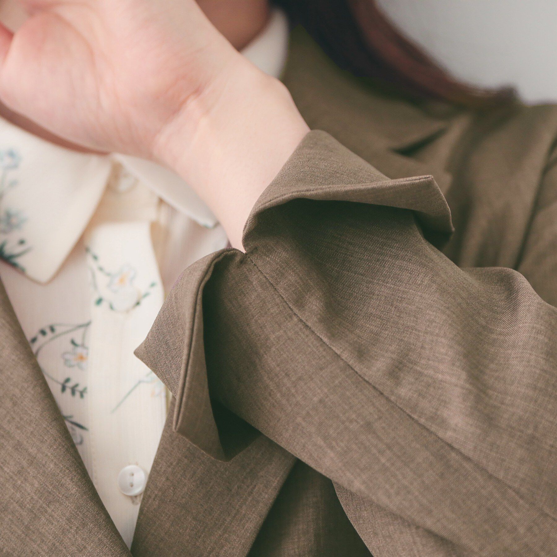 index「多機能ダブルブレストテーラードジャケット【洗濯機OK/接触冷感/吸水速乾/イージーアイロン/防シワ】」|テーラードジャケット|