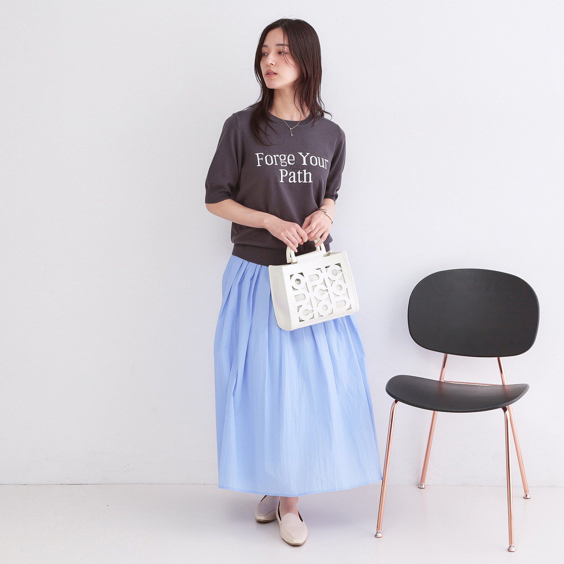 OPAQUE.CLIP「2WAYパンチングショルダートート」|トートバッグ|