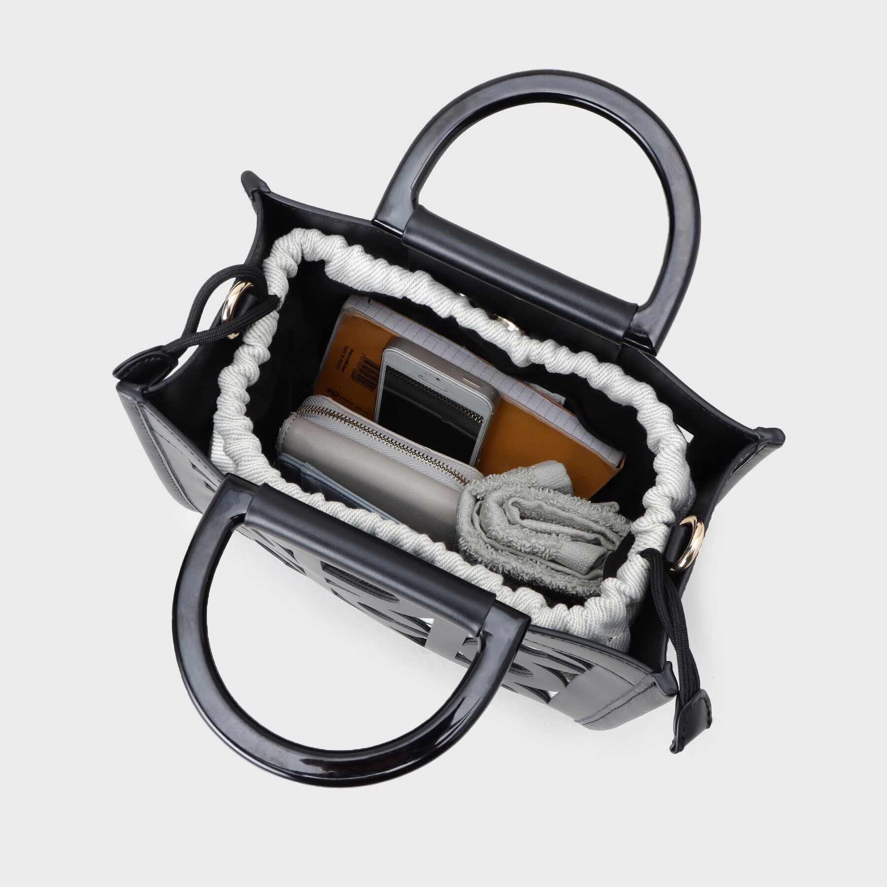 OPAQUE.CLIP「2WAYパンチングショルダートート」|トートバッグ|