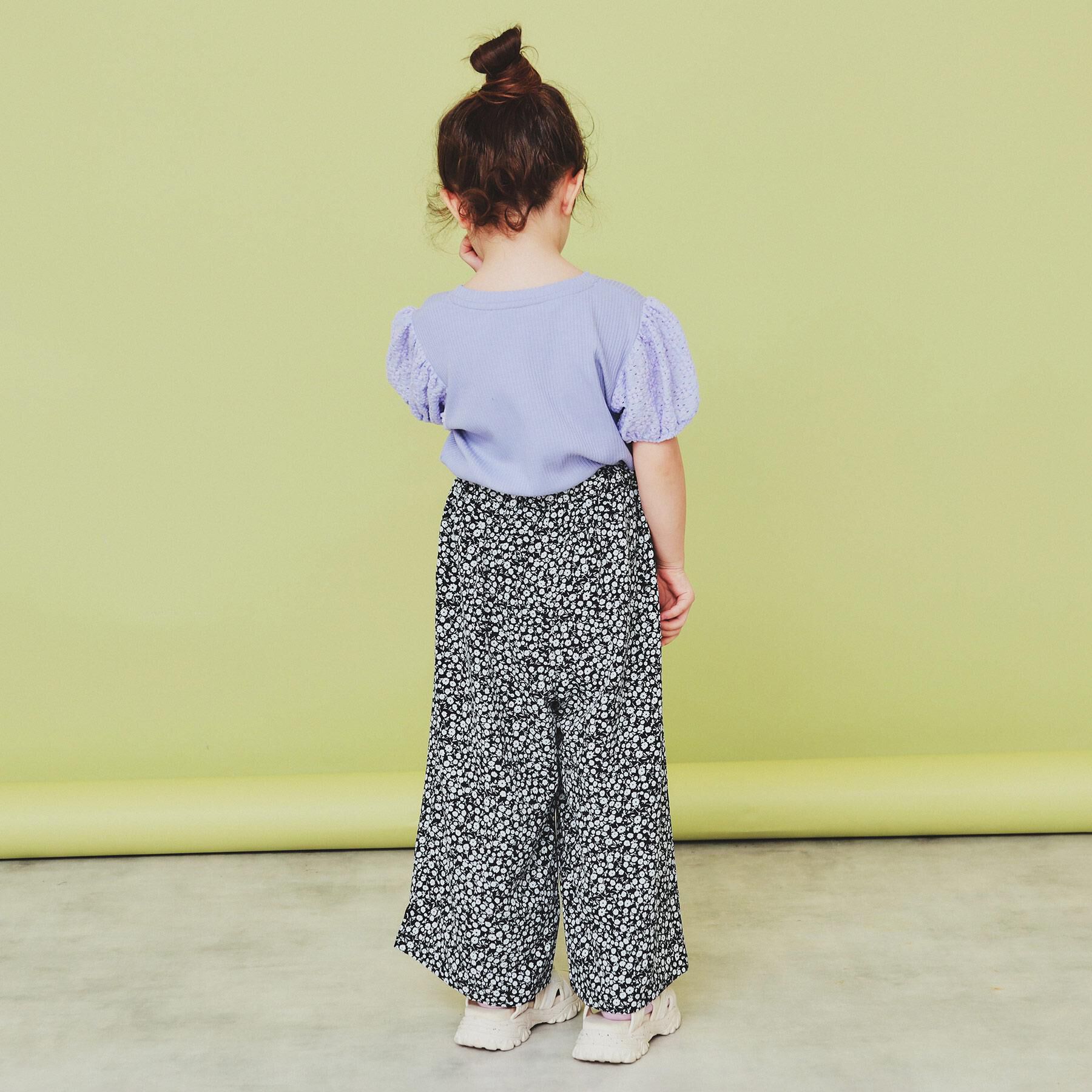 THE SHOP TK「【100-150】バルーンスリーブ半袖プルオーバー/洗濯機OK」|Tシャツ・カットソー|