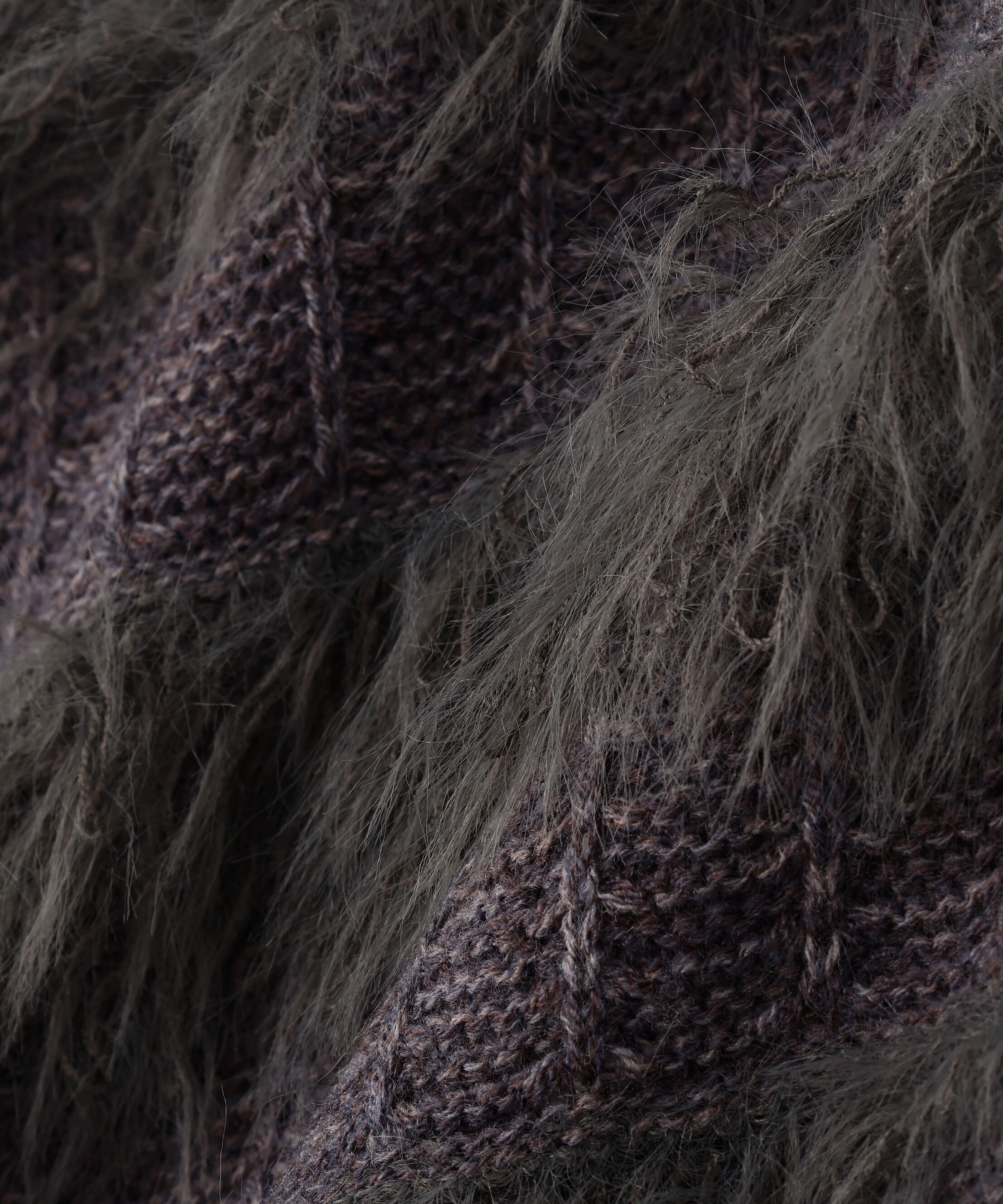  「フリンジボーダーカーディガン」|ニット・セーター|