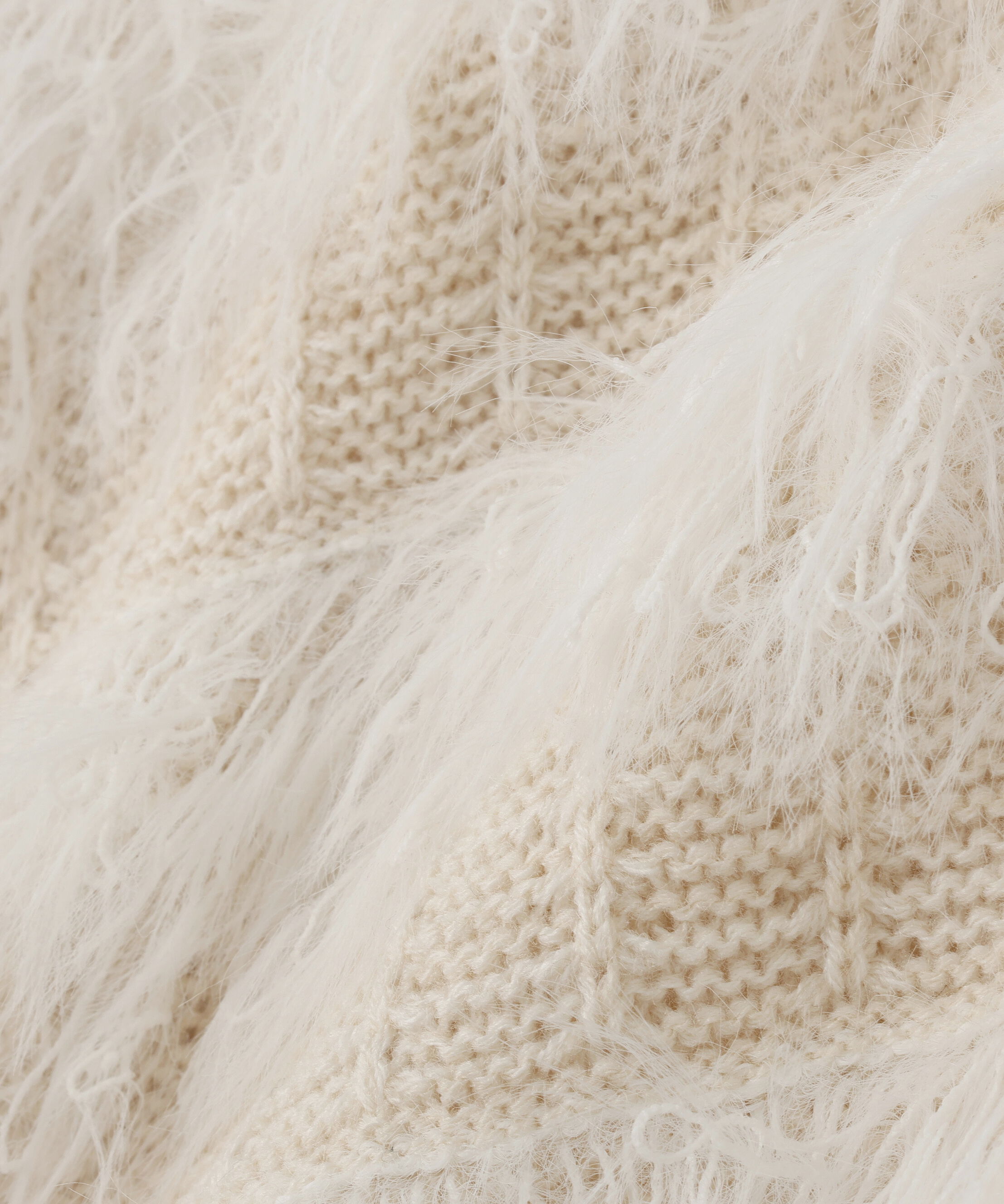  「フリンジボーダーカーディガン」|ニット・セーター|