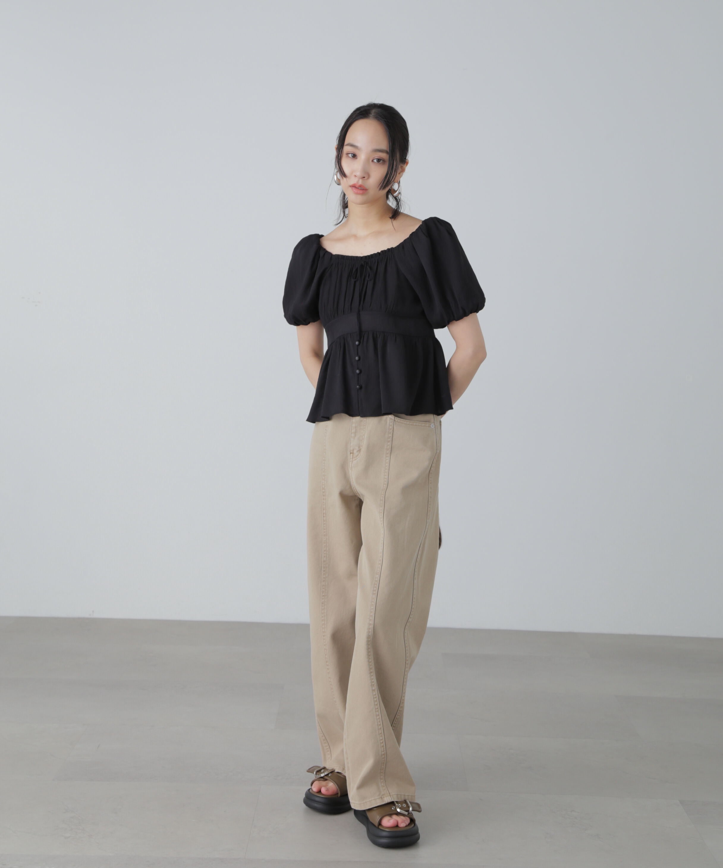  「2wayオフショルブラウス」|シャツ・ブラウス|