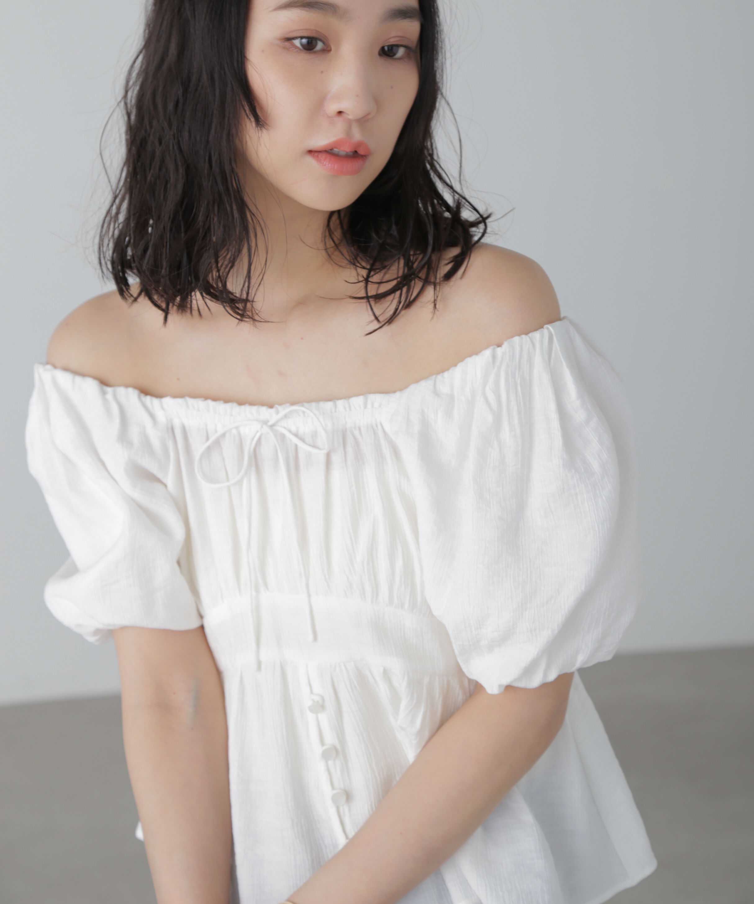  「2wayオフショルブラウス」|シャツ・ブラウス|