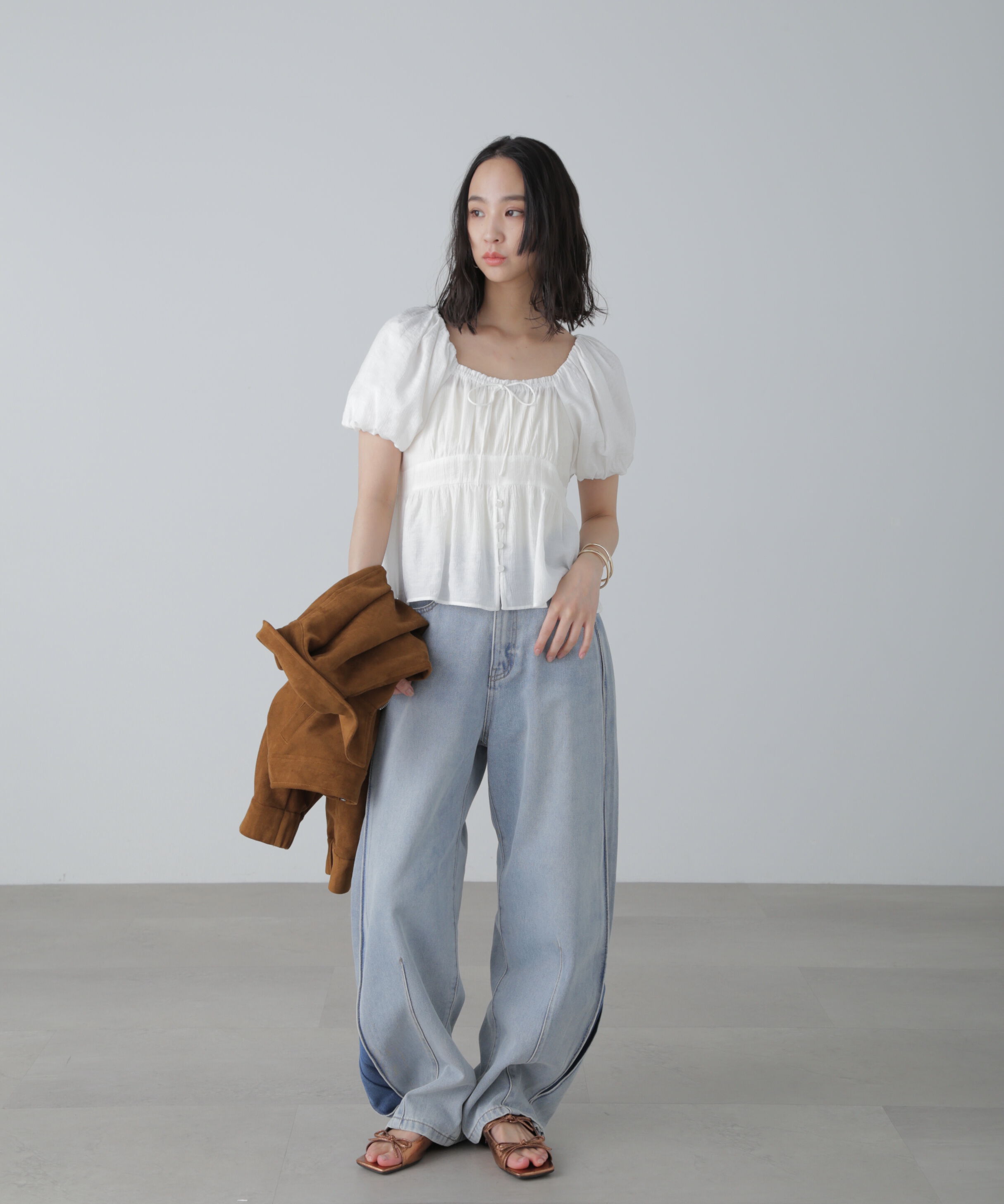  「2wayオフショルブラウス」|シャツ・ブラウス|