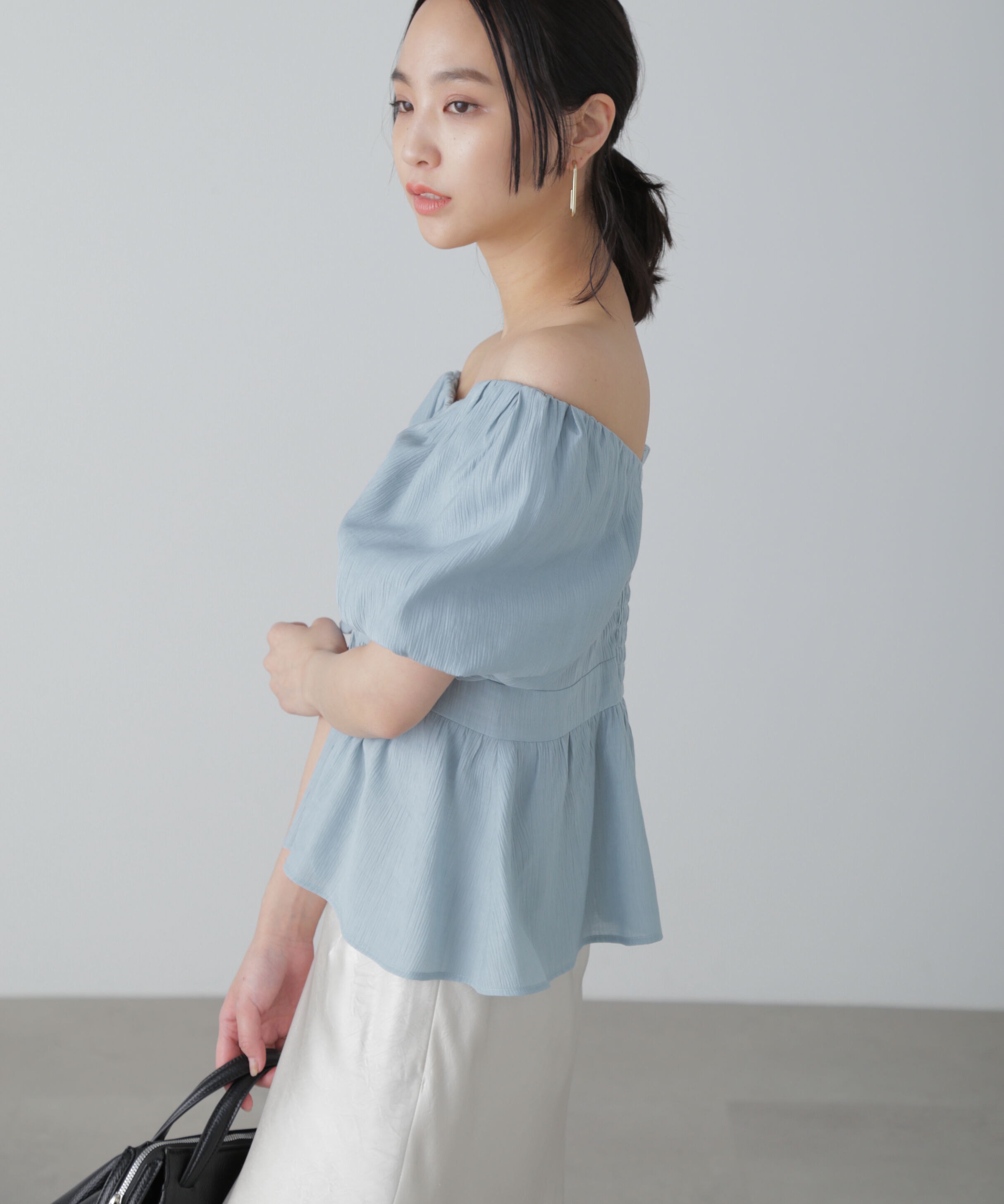  「2wayオフショルブラウス」|シャツ・ブラウス|