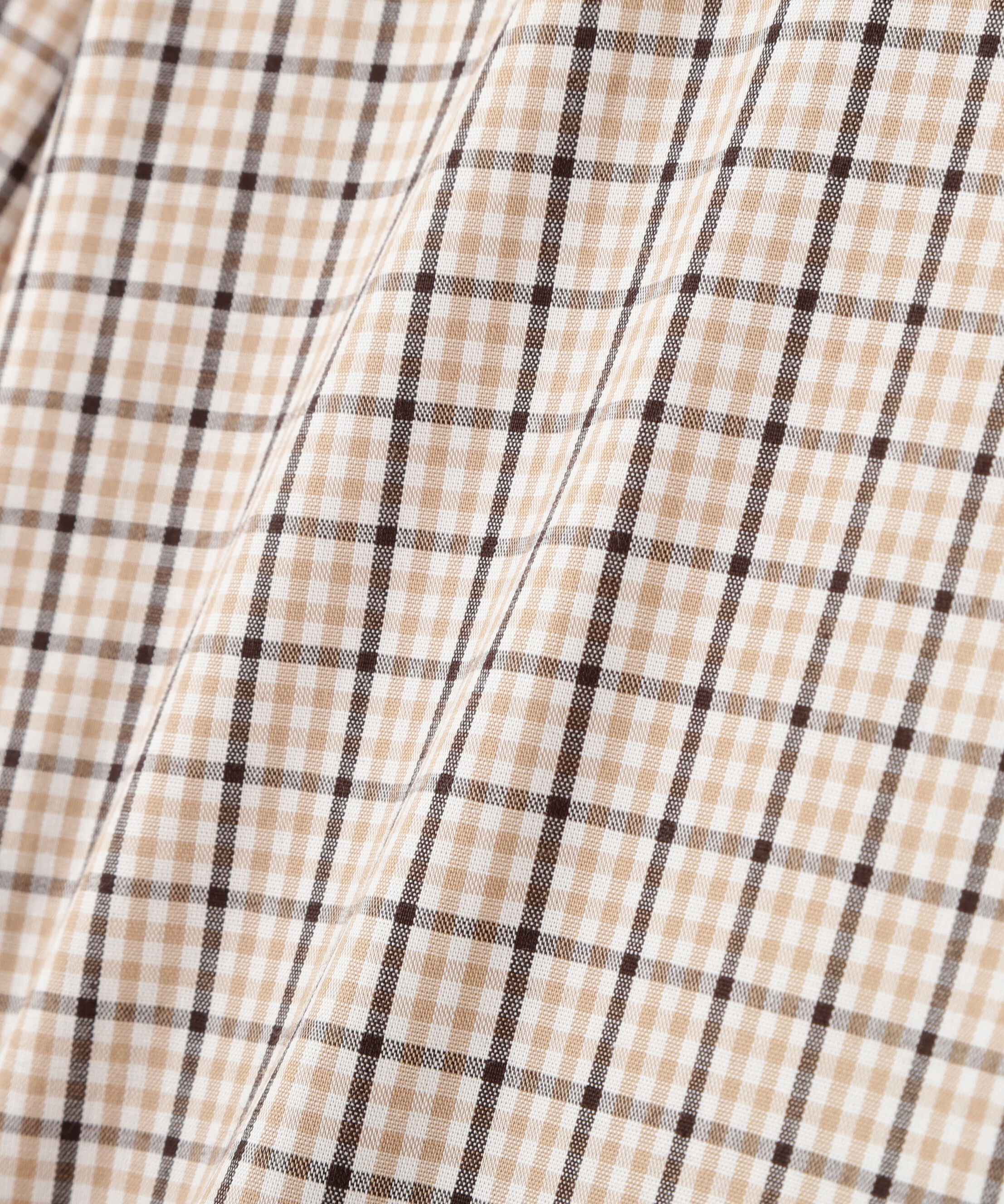  「タータンチェックレギュラーサイズシャツ」|シャツ・ブラウス|