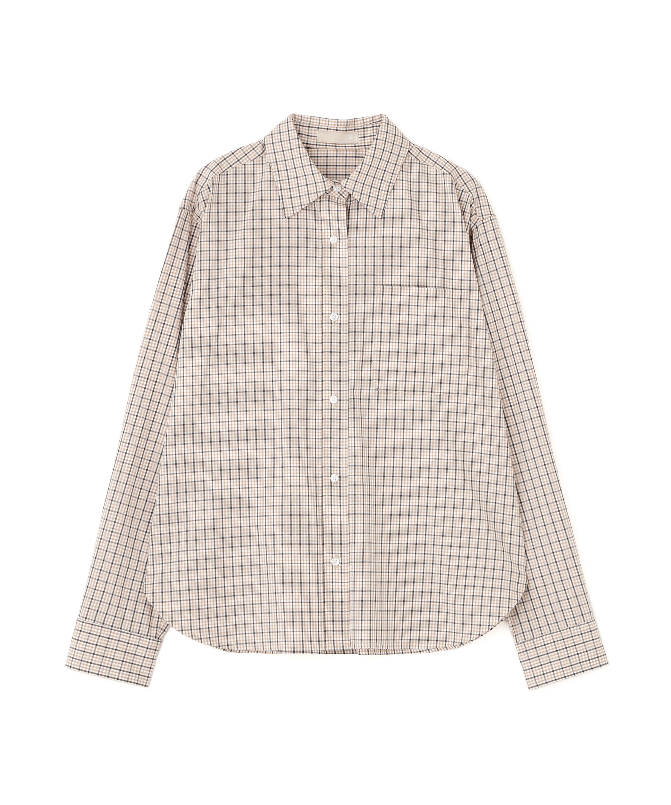  「タータンチェックレギュラーサイズシャツ」|シャツ・ブラウス|