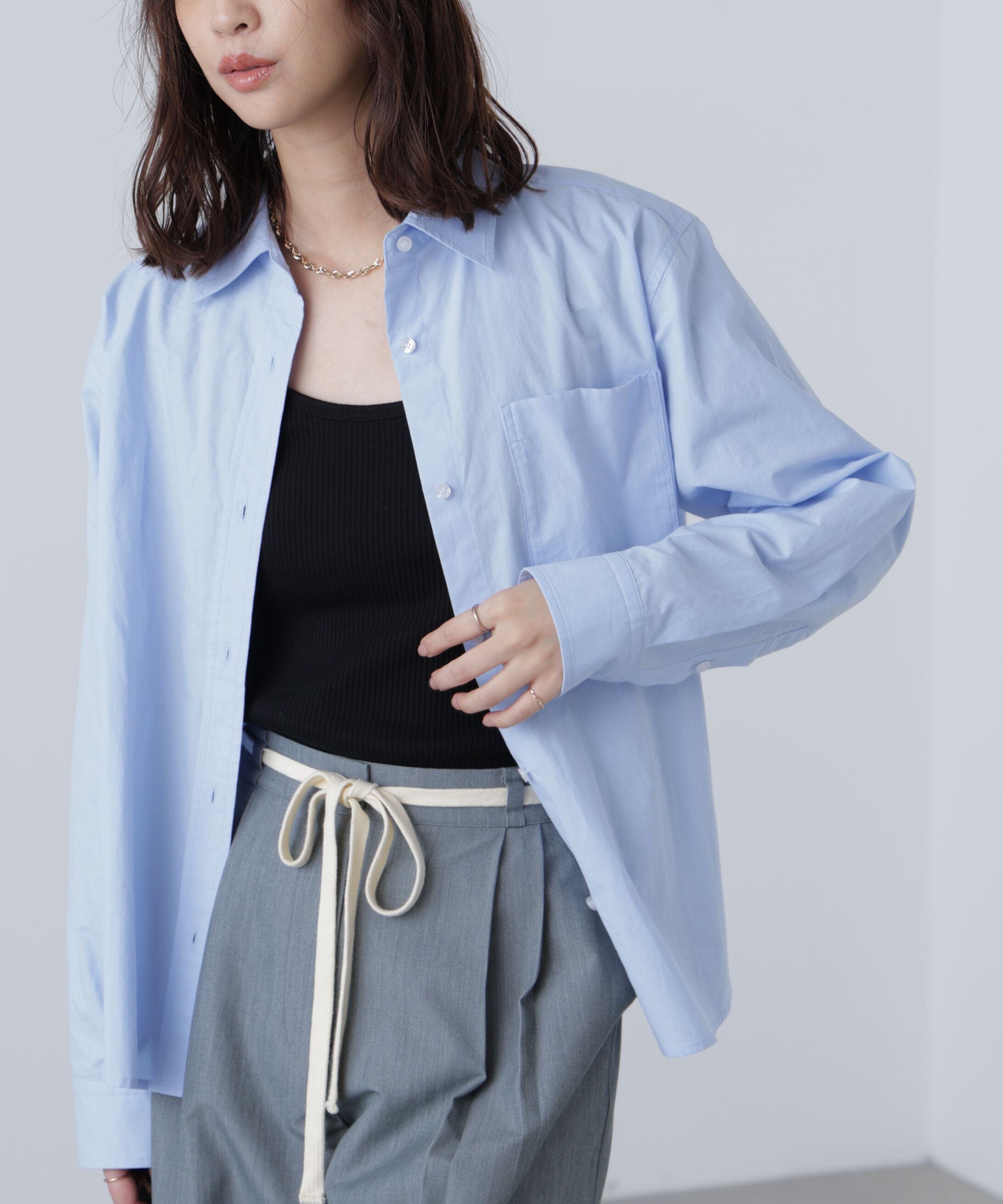  「タータンチェックレギュラーサイズシャツ」|シャツ・ブラウス|