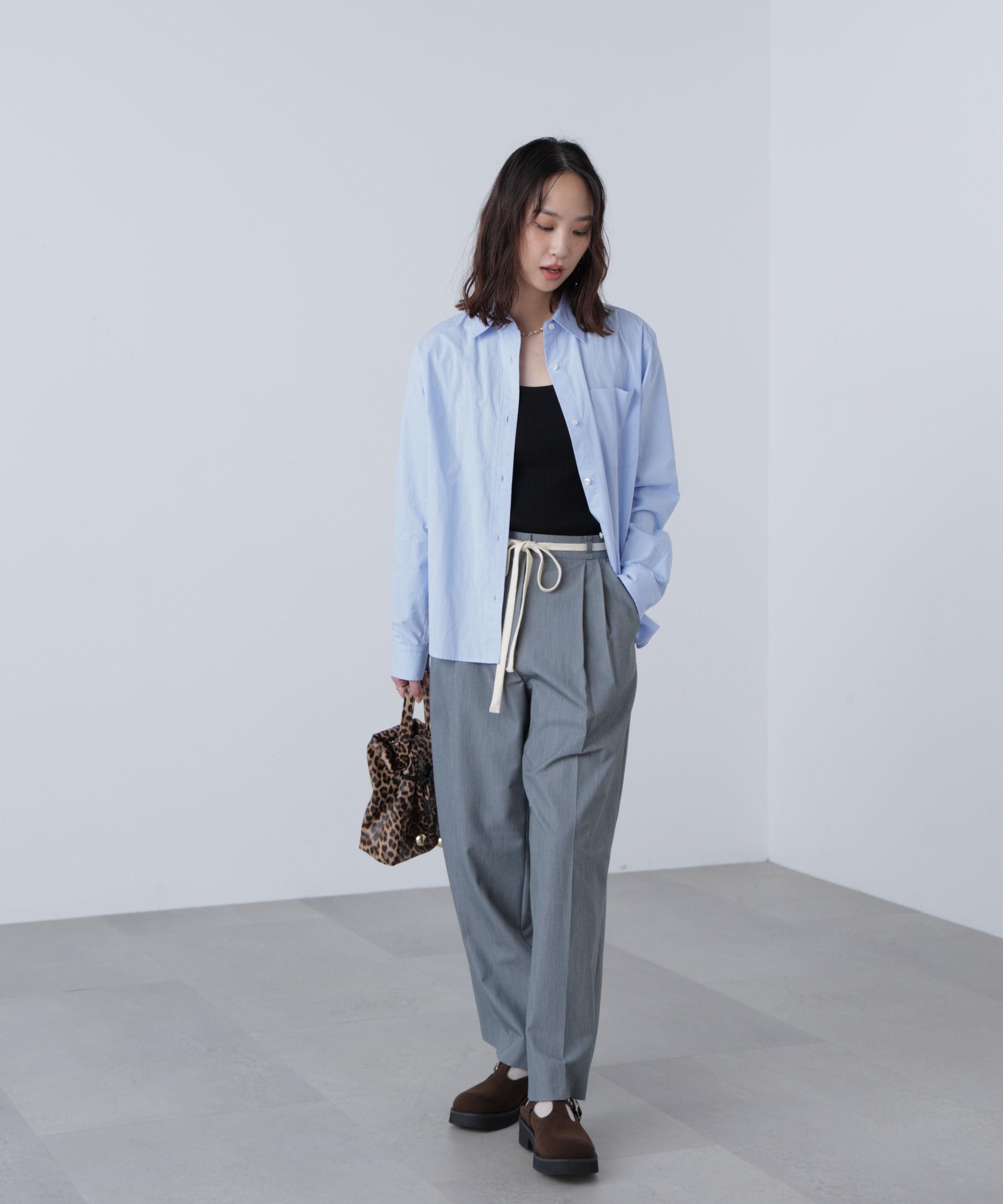  「タータンチェックレギュラーサイズシャツ」|シャツ・ブラウス|