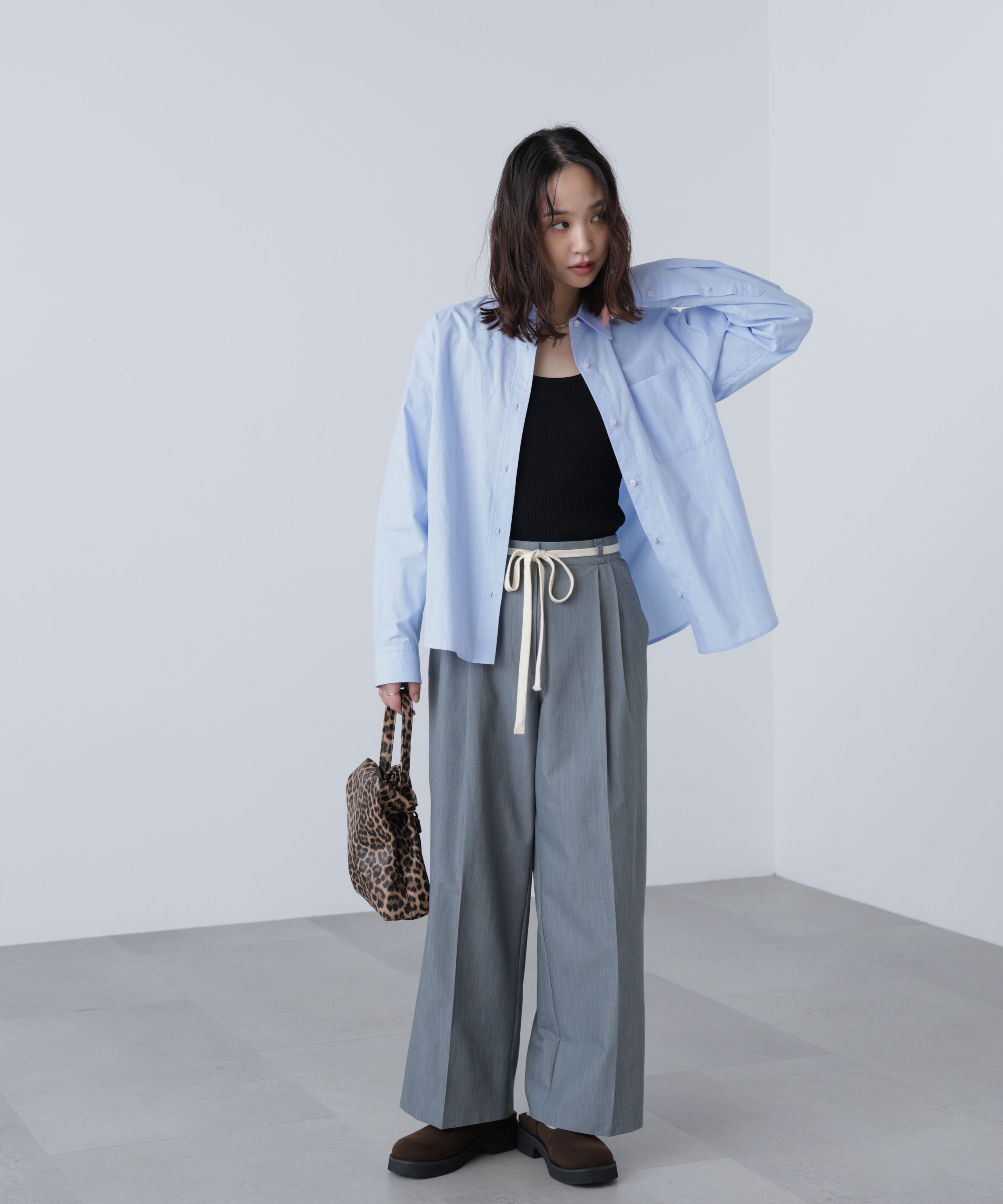  「タータンチェックレギュラーサイズシャツ」|シャツ・ブラウス|