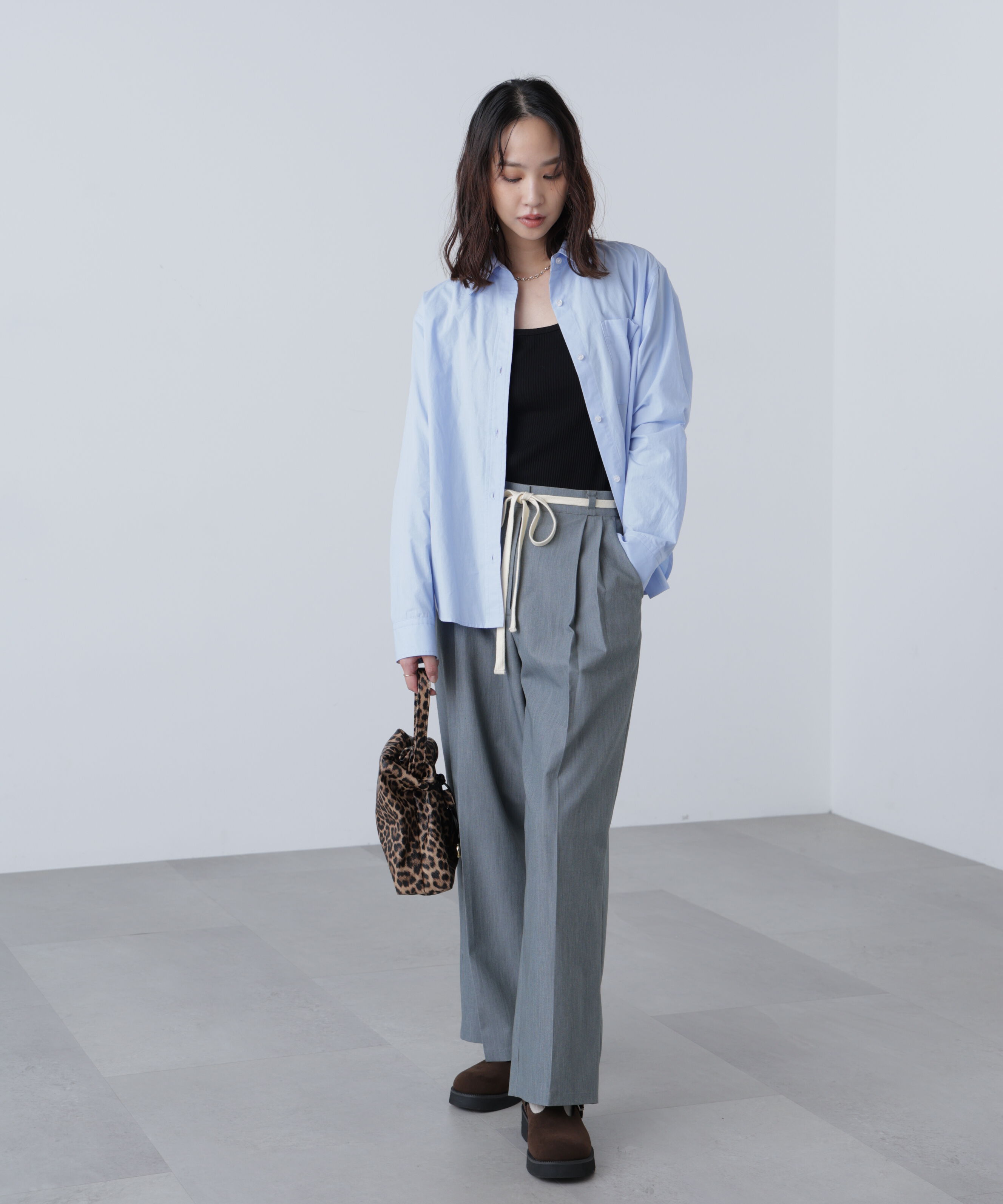  「タータンチェックレギュラーサイズシャツ」|シャツ・ブラウス|