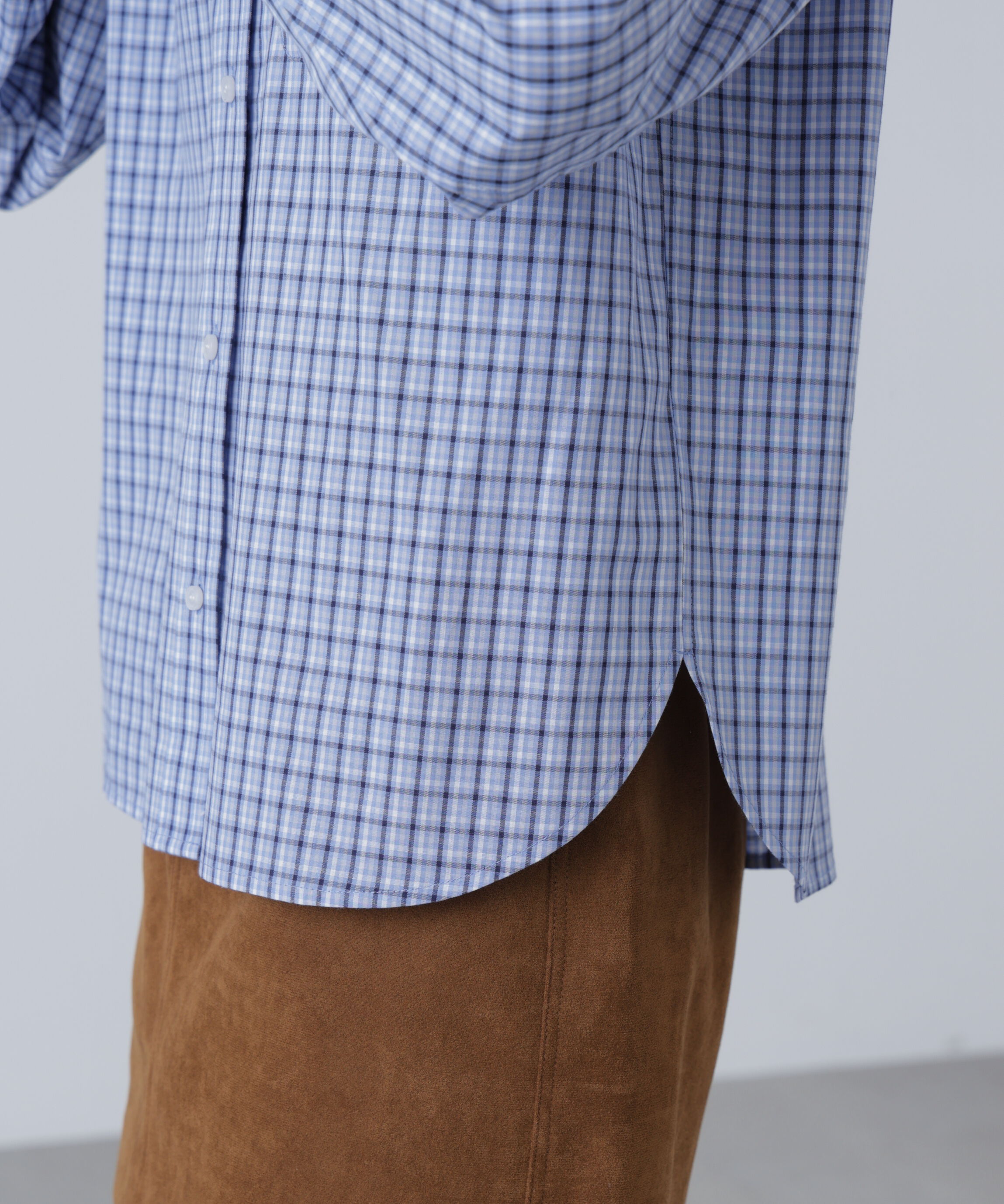  「タータンチェックレギュラーサイズシャツ」|シャツ・ブラウス|