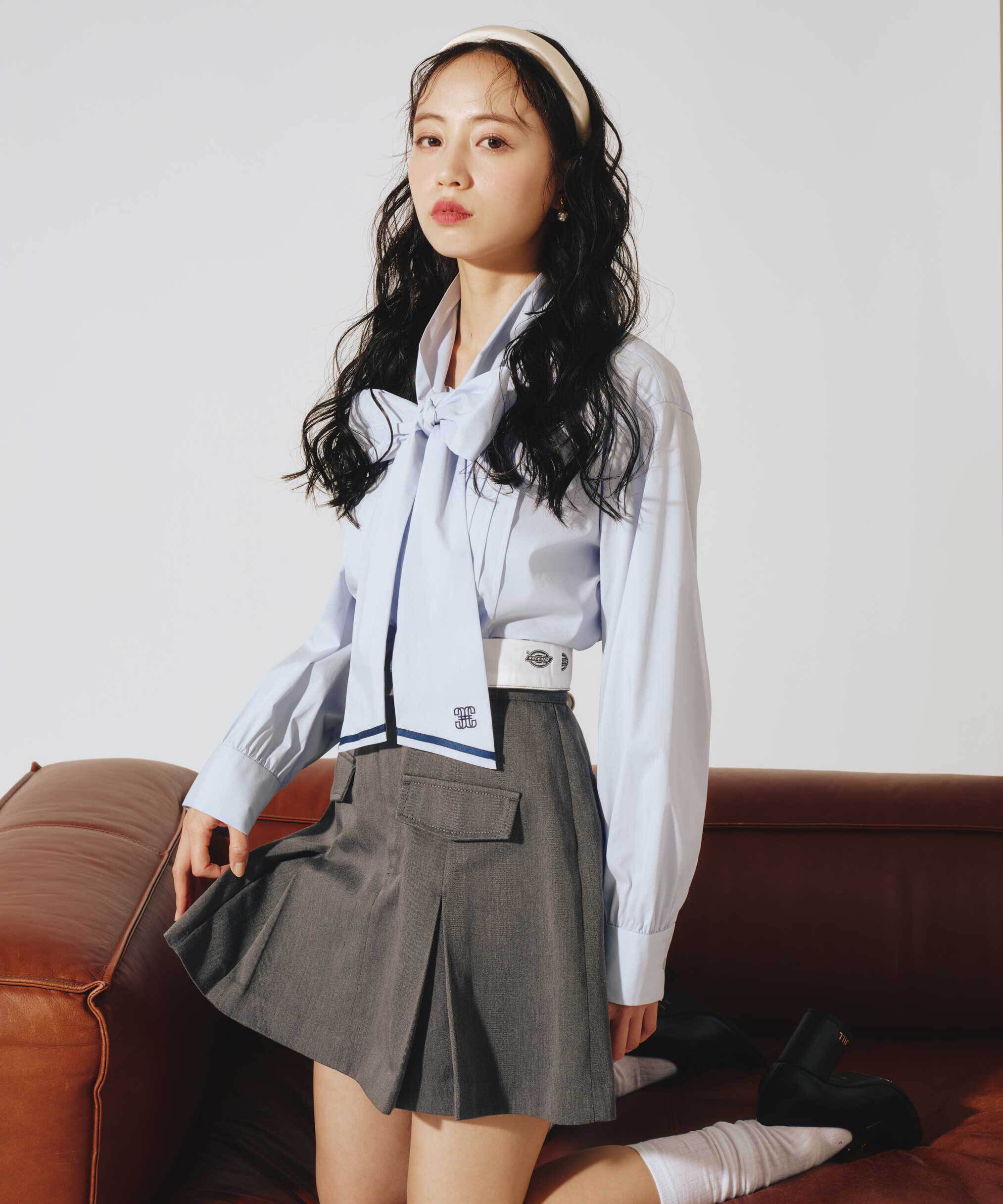  「「Dickies &times; JILL by JILL STUART」別注ミニスカート」|スカート|チャコールグ 1