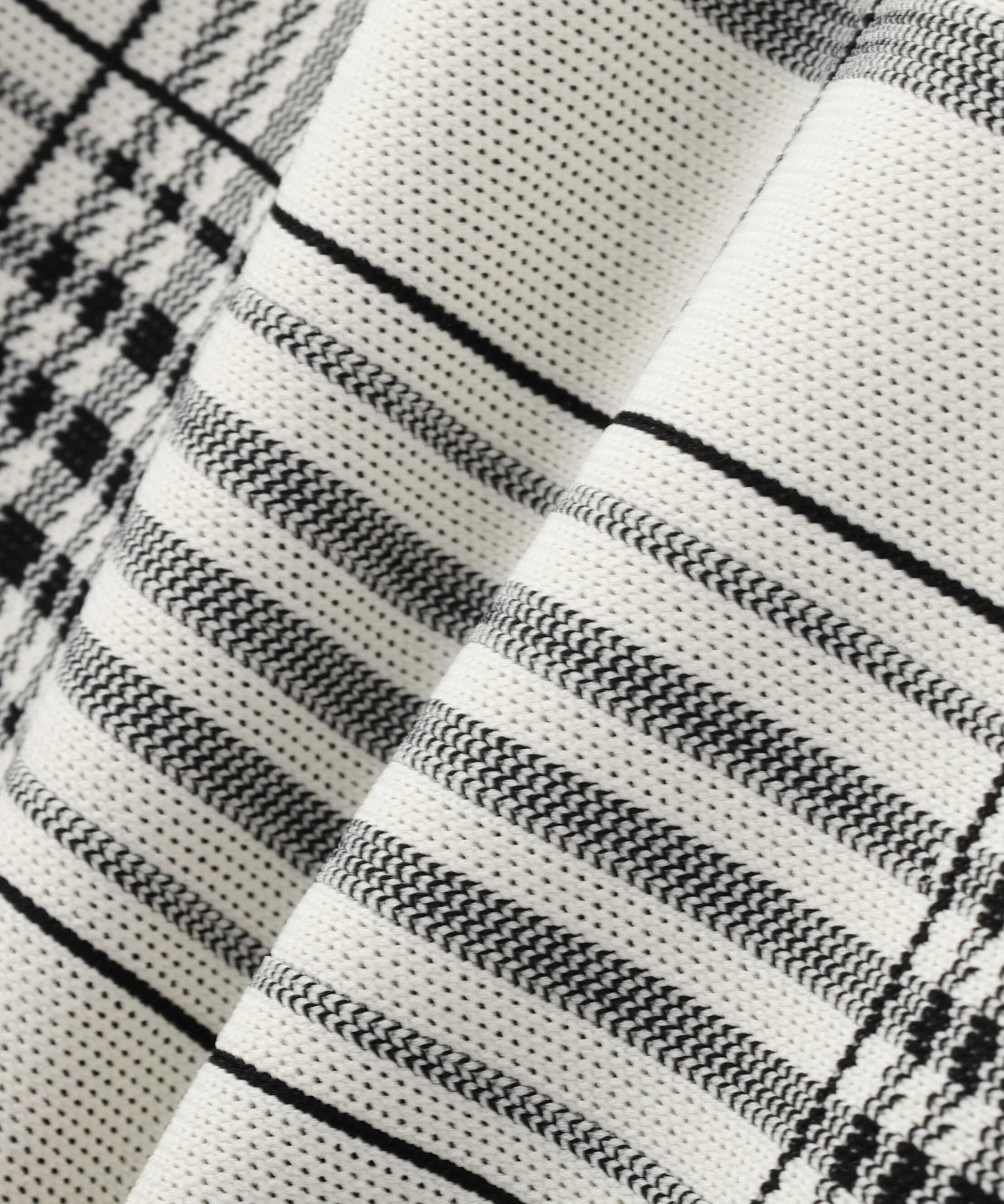  「ビッグチェックニットワンピース」|ワンピース|