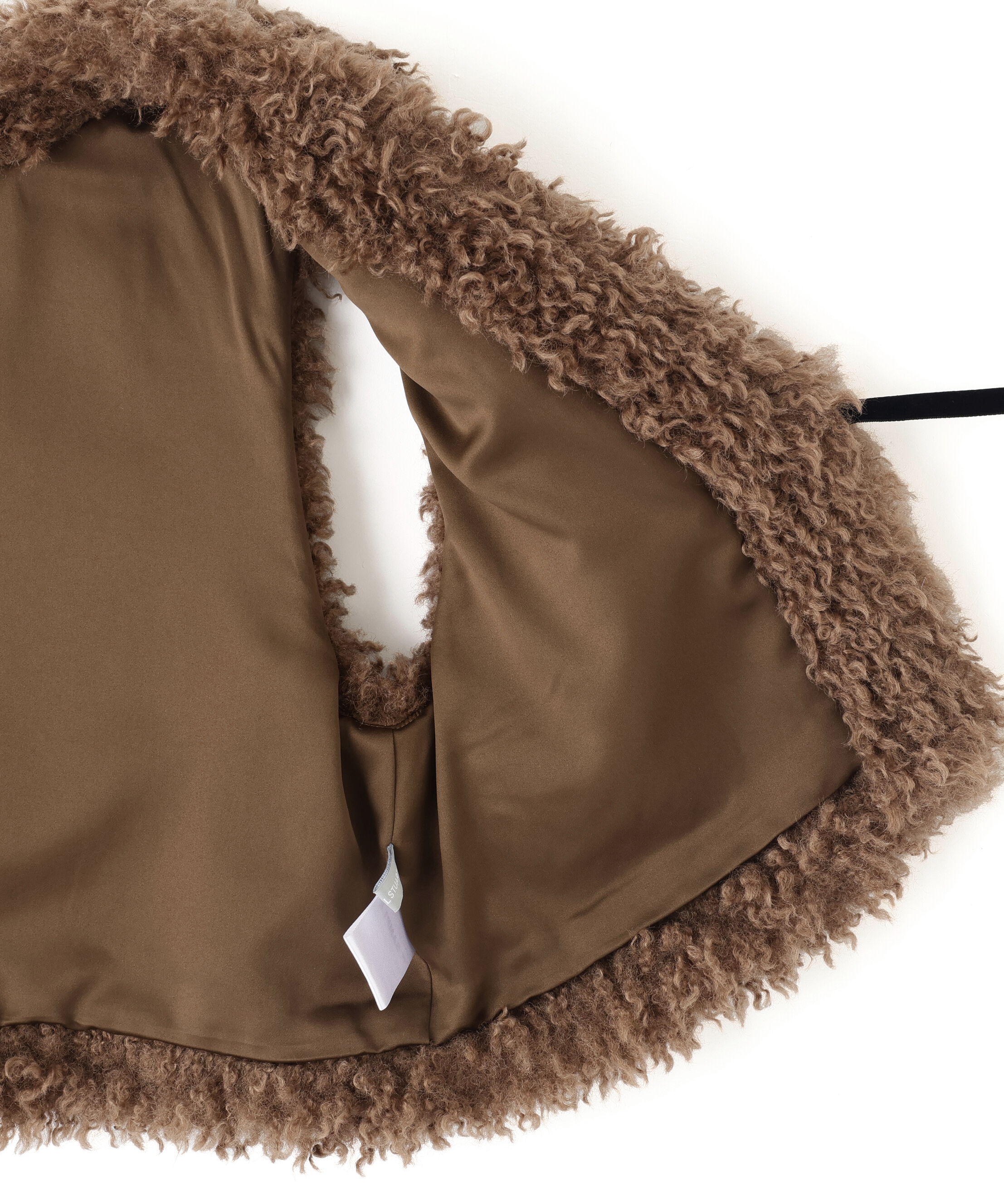  「リボン付きボアベスト」|その他|