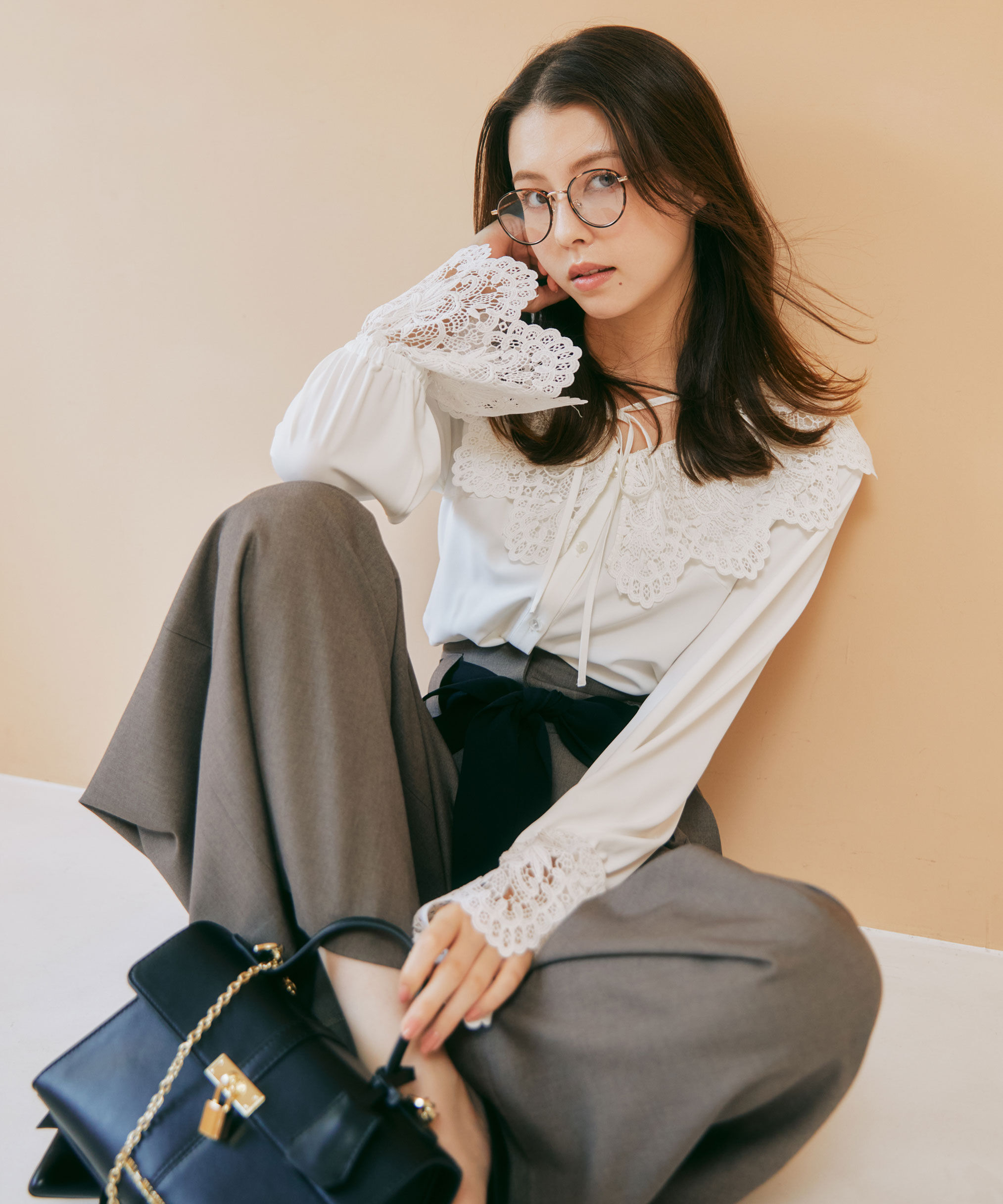  「ビッグリボンワイドパンツ」|その他|