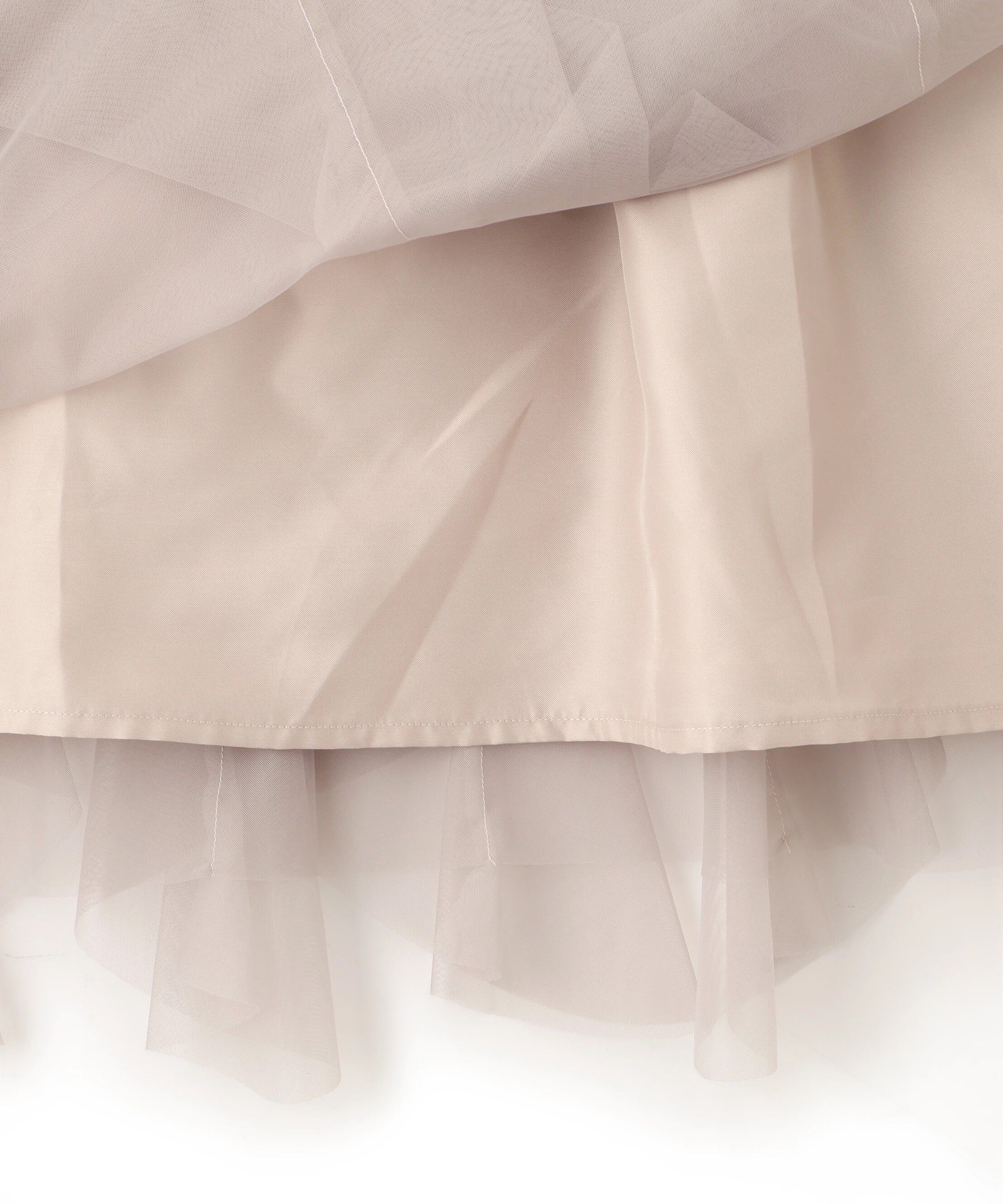  「縦ラッフルチュールスカート」|スカート|