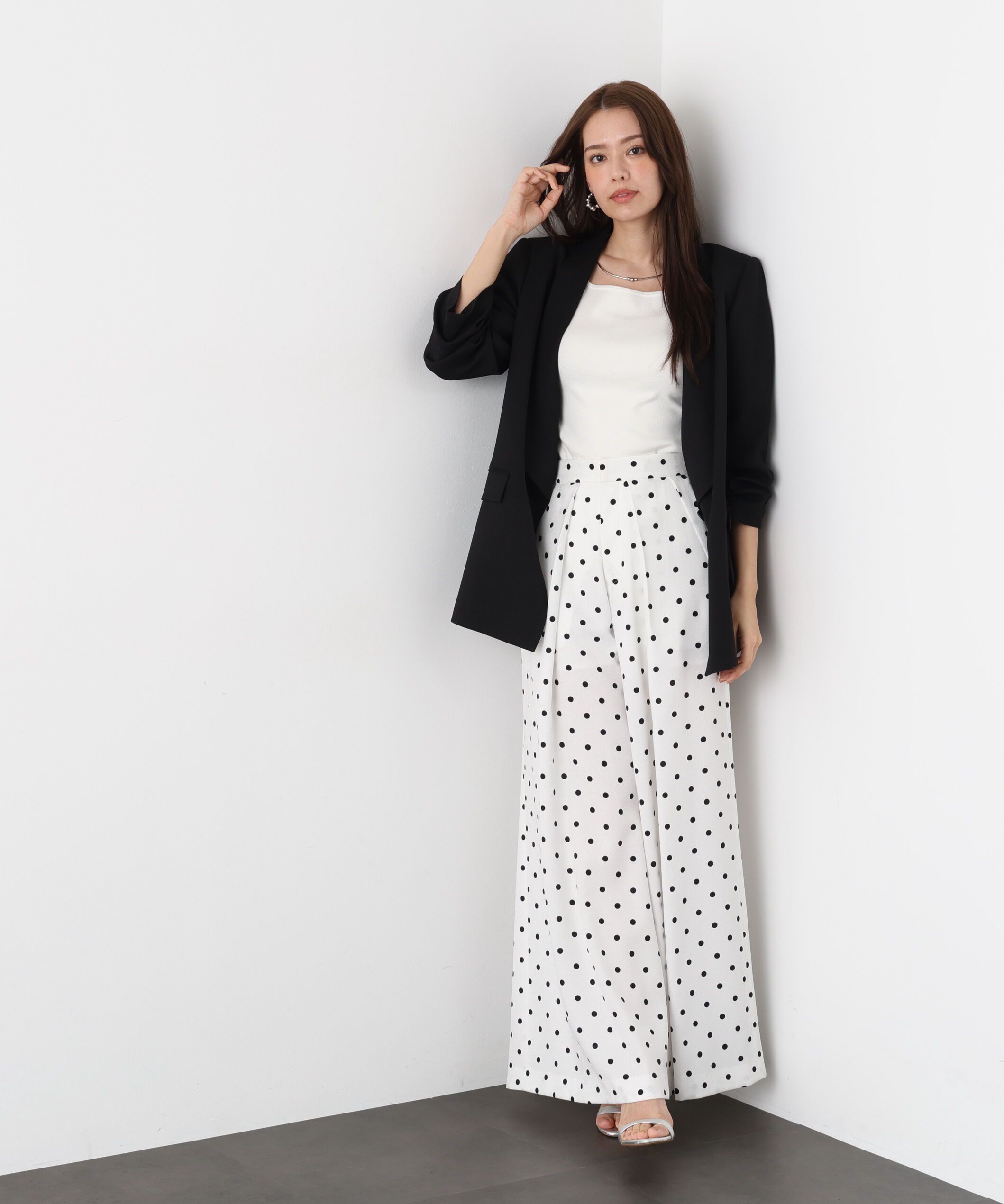  「ショールカラーロングジャケット」|その他|