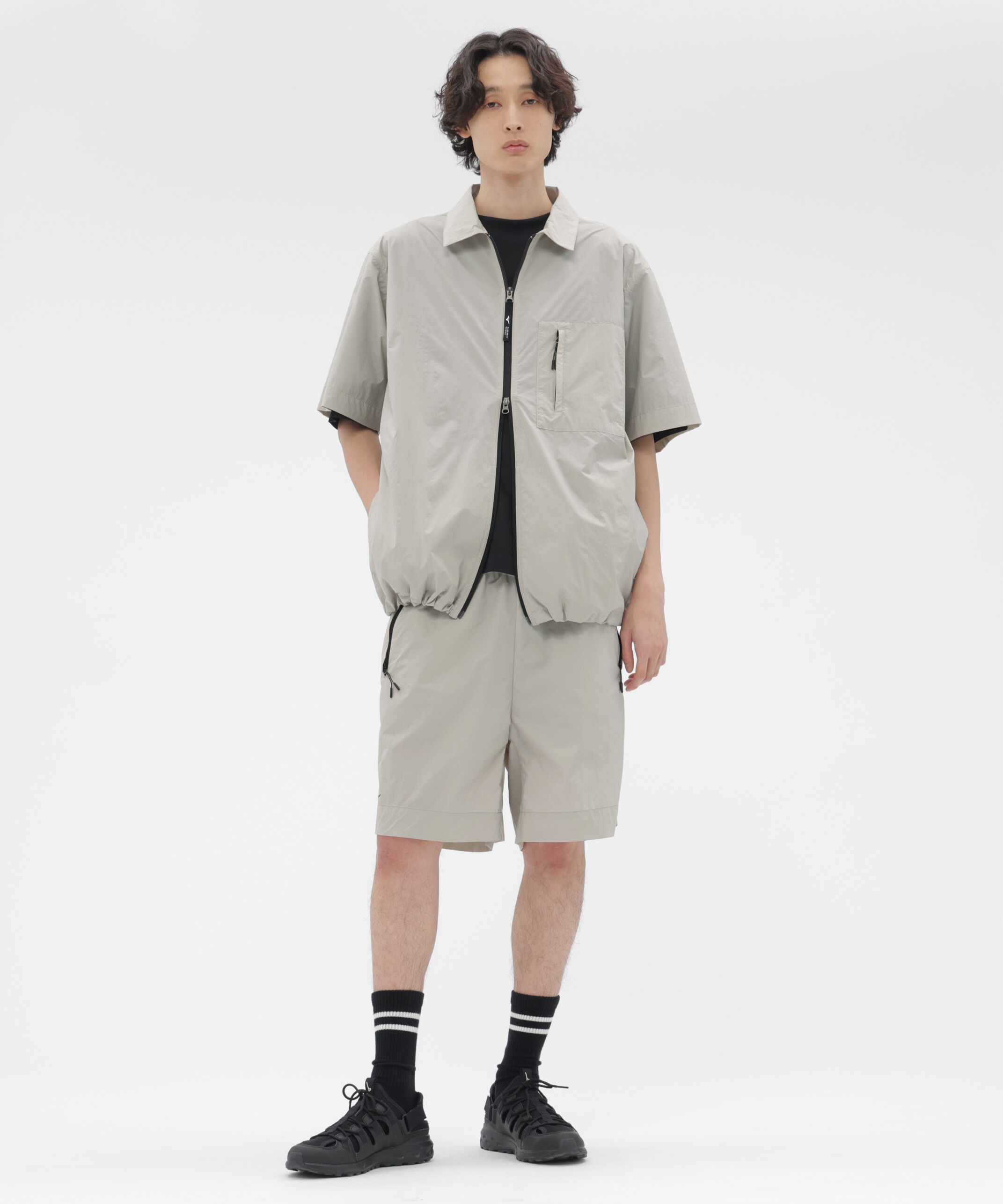 MARGARET HOWELL「WATER REPELLENT LIGHTWEIGHT NYLON POPLIN TROUSERS」|その他|