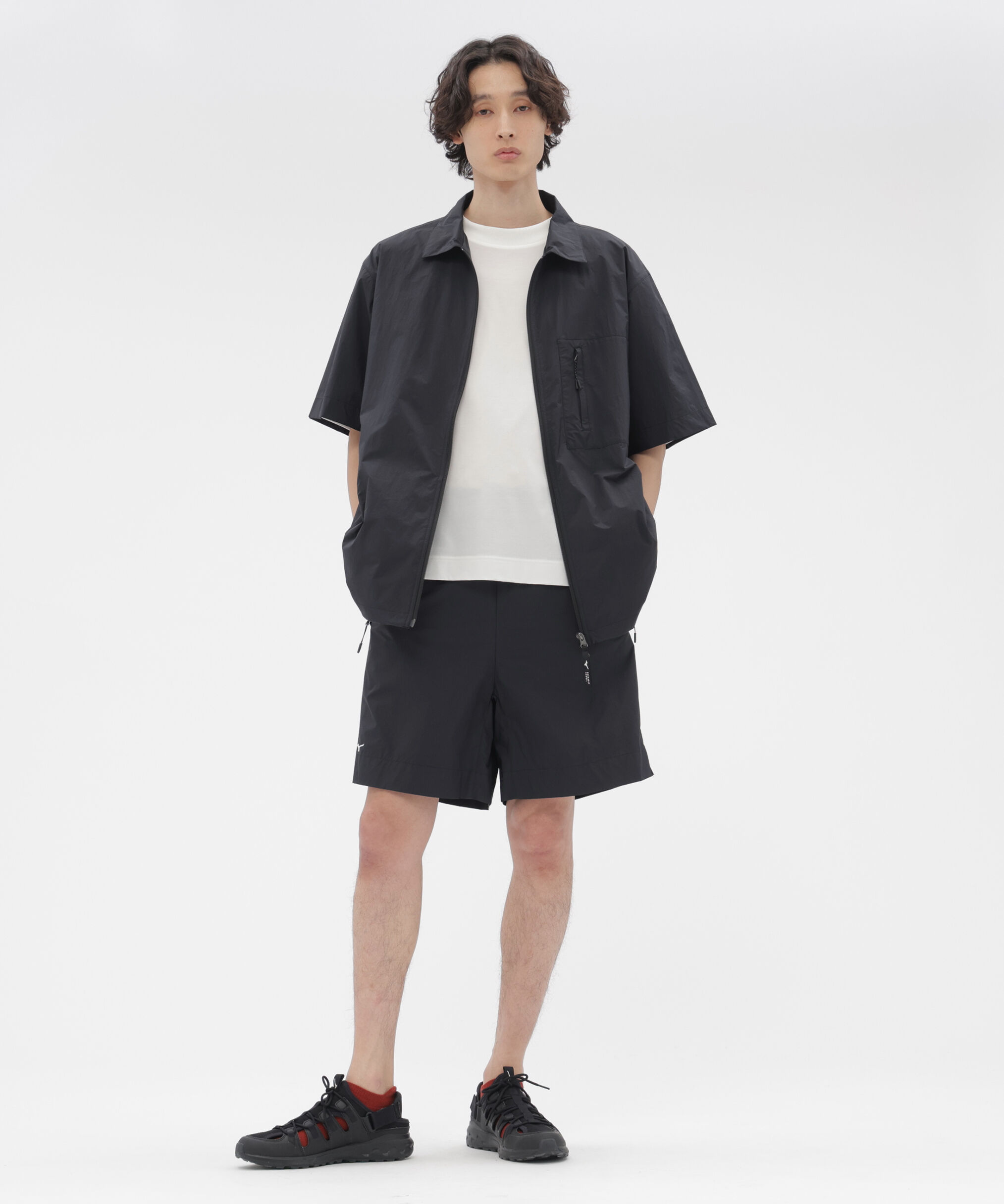 MARGARET HOWELL「WATER REPELLENT LIGHTWEIGHT NYLON POPLIN SHIRT」|Tシャツ・カットソー|