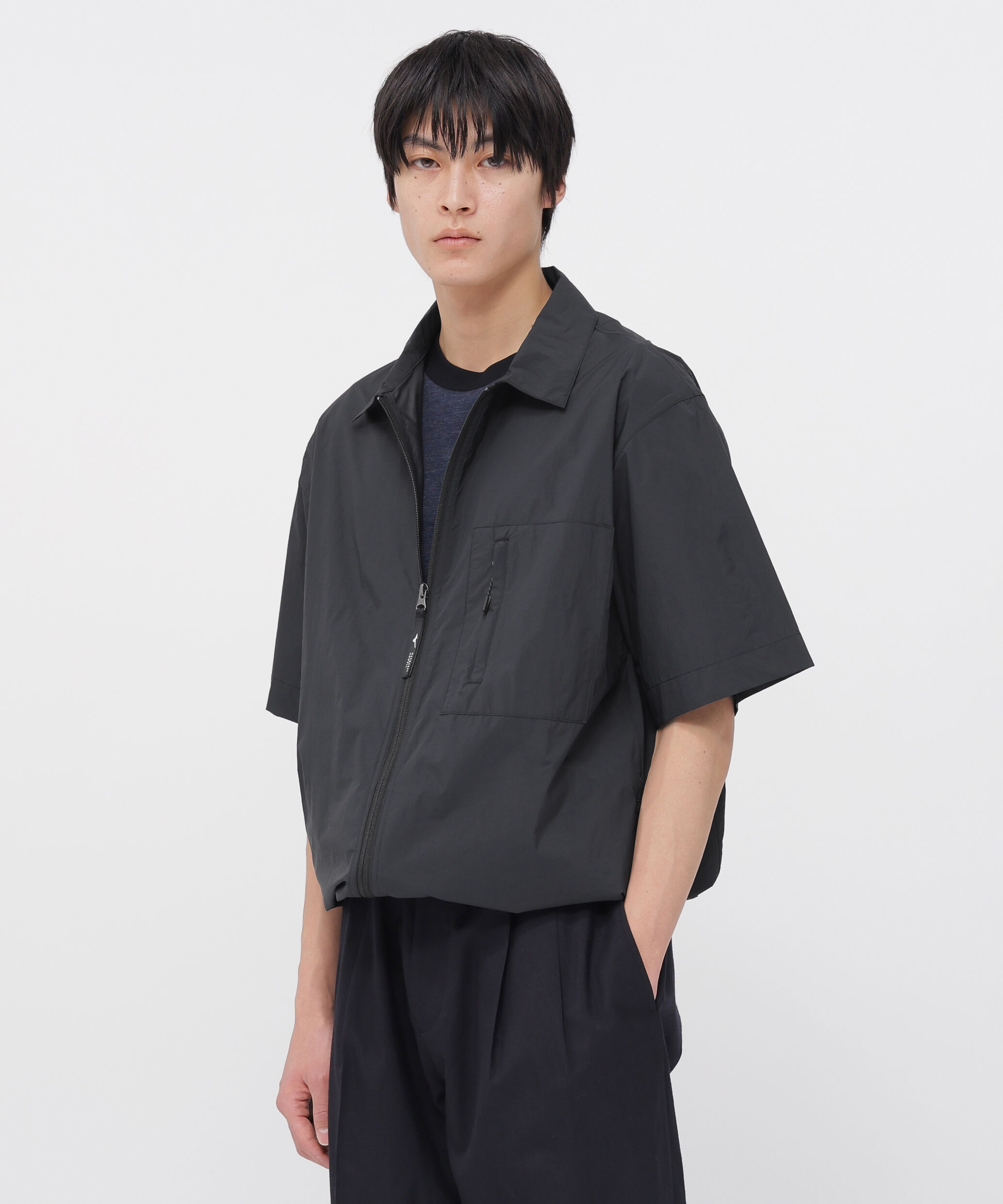 MARGARET HOWELL「WATER REPELLENT LIGHTWEIGHT NYLON POPLIN SHIRT」|Tシャツ・カットソー|