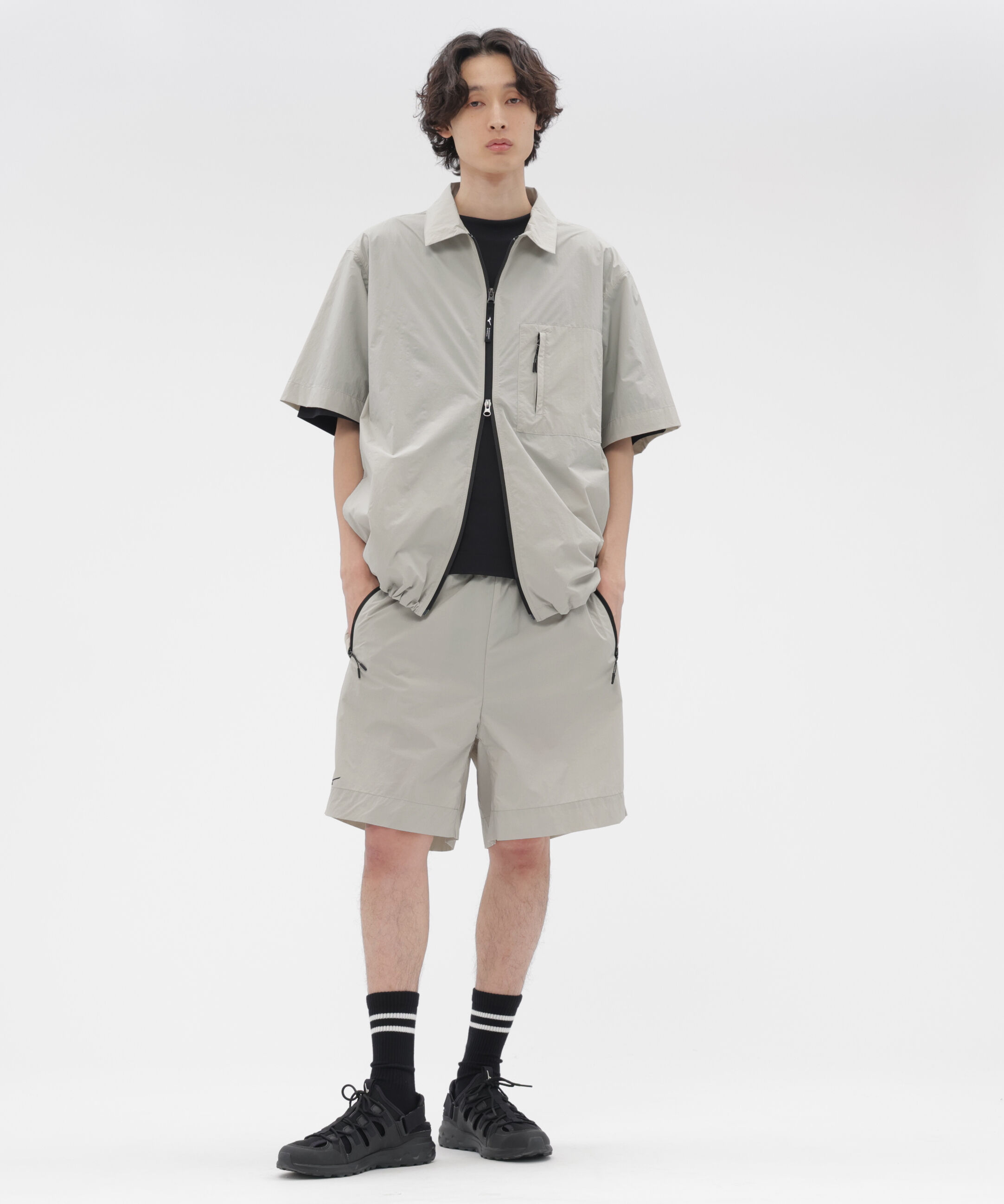 MARGARET HOWELL「WATER REPELLENT LIGHTWEIGHT NYLON POPLIN SHIRT」|Tシャツ・カットソー|