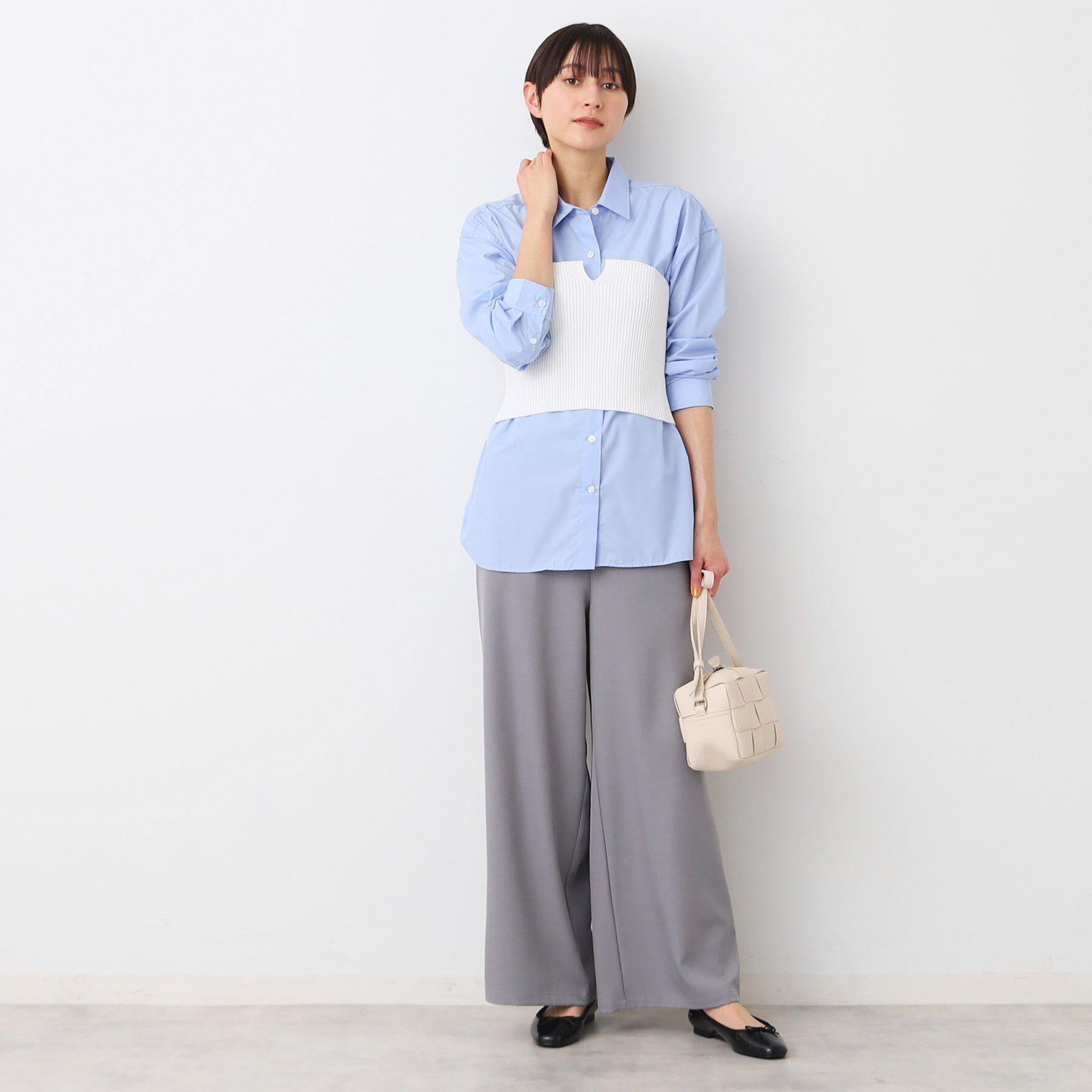 Dessin「【洗える】ニットバンドゥ」|チューブトップ|