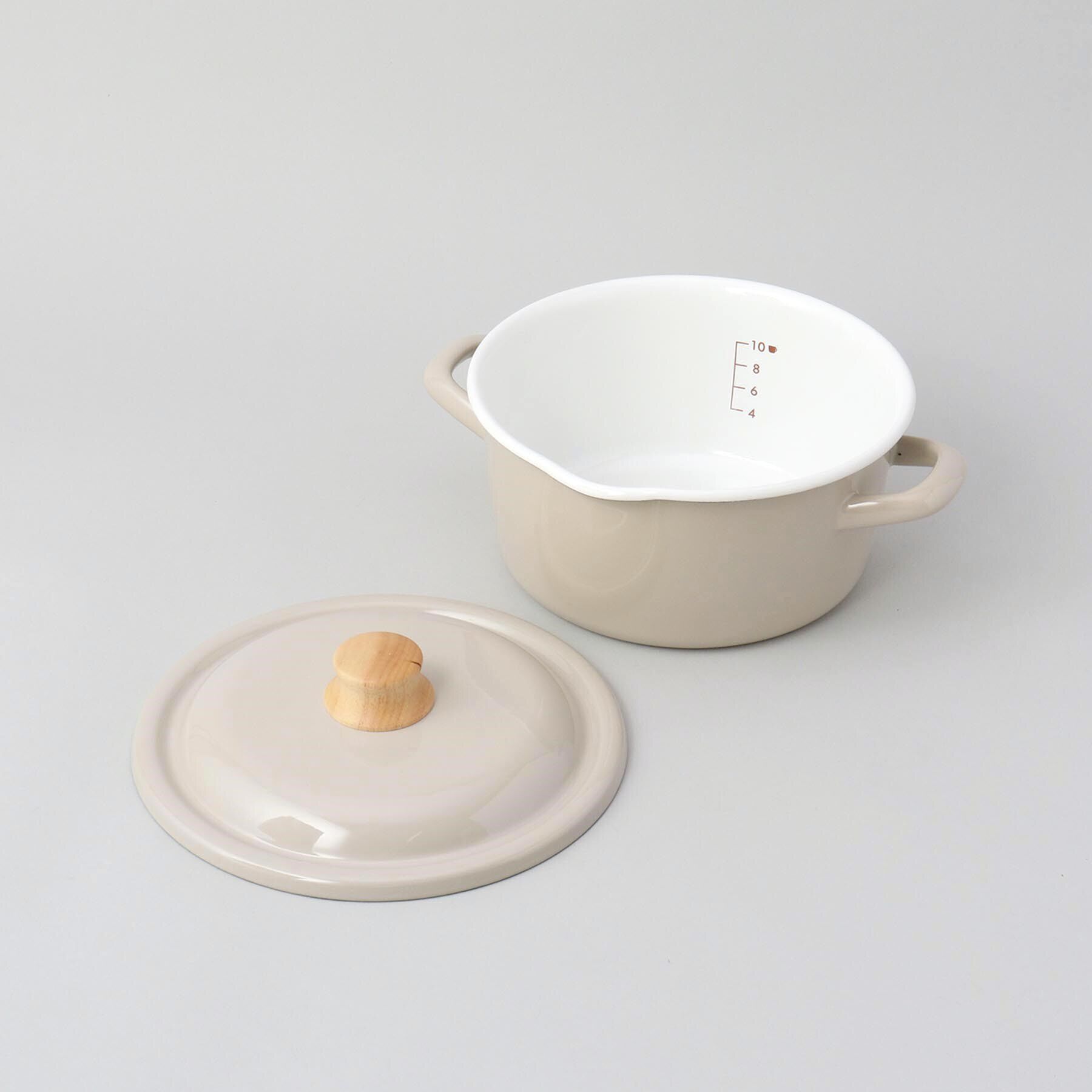 212 KITCHEN STORE「コットンプラス 20cmキャセロール BE ＜富士ホーロー＞」|食器・キッチングッズ|